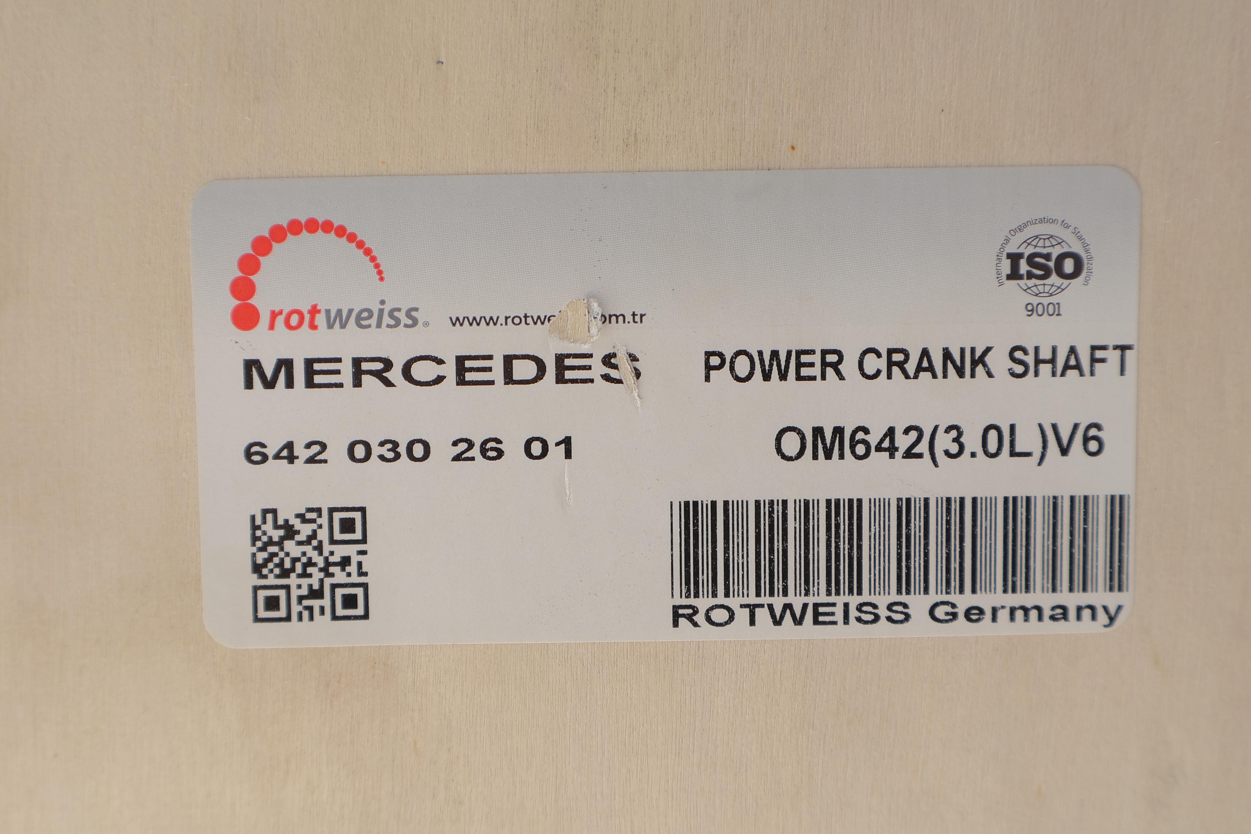 Колінчастий вал MB Sprinter (W906) 3.0 CDI (OM642) 06-