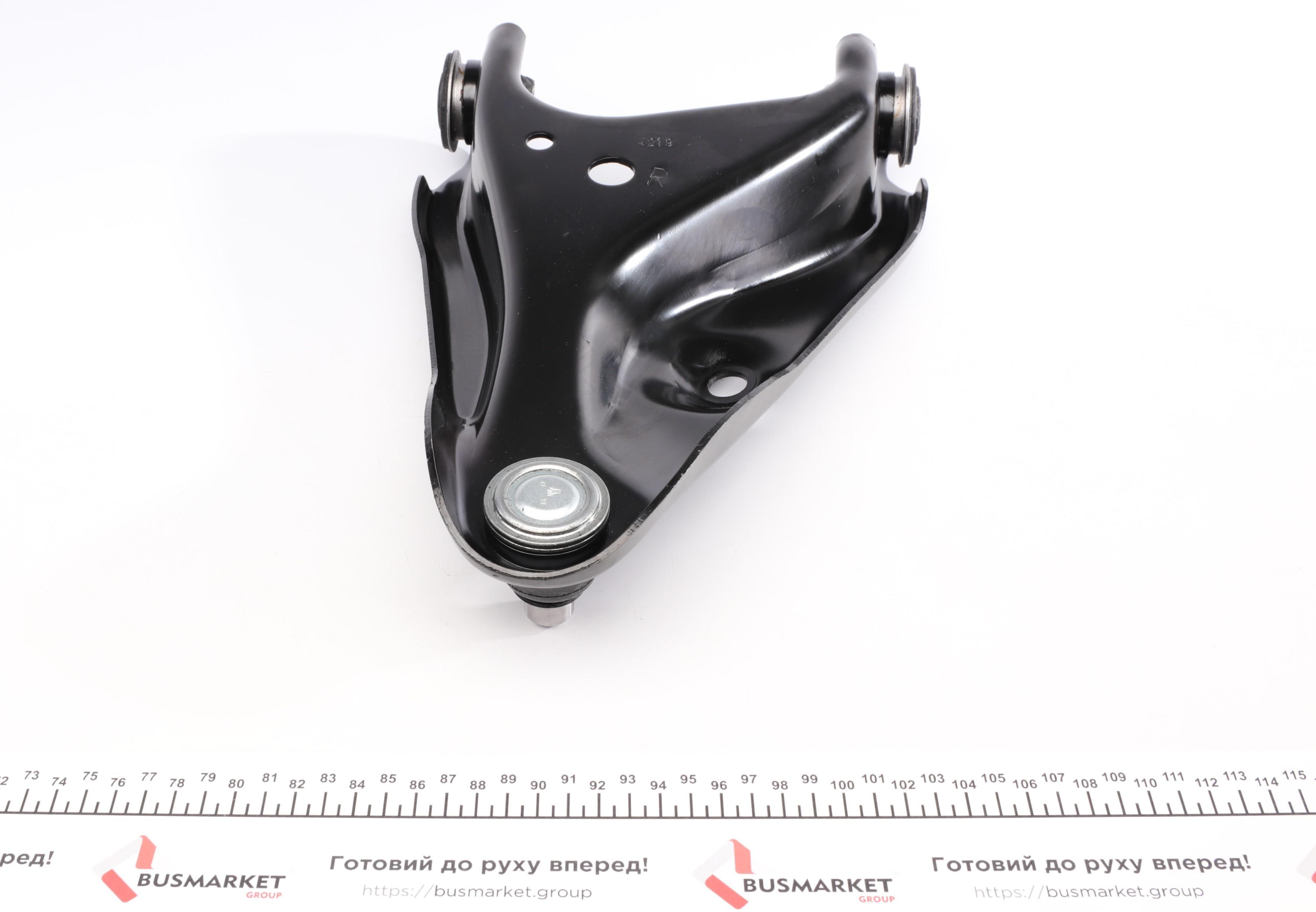 Важіль підвіски (передній/знизу) (R) Dacia Dokker/Lodgy 12-/Renault Logan II/Sandero 13- (з кульовою