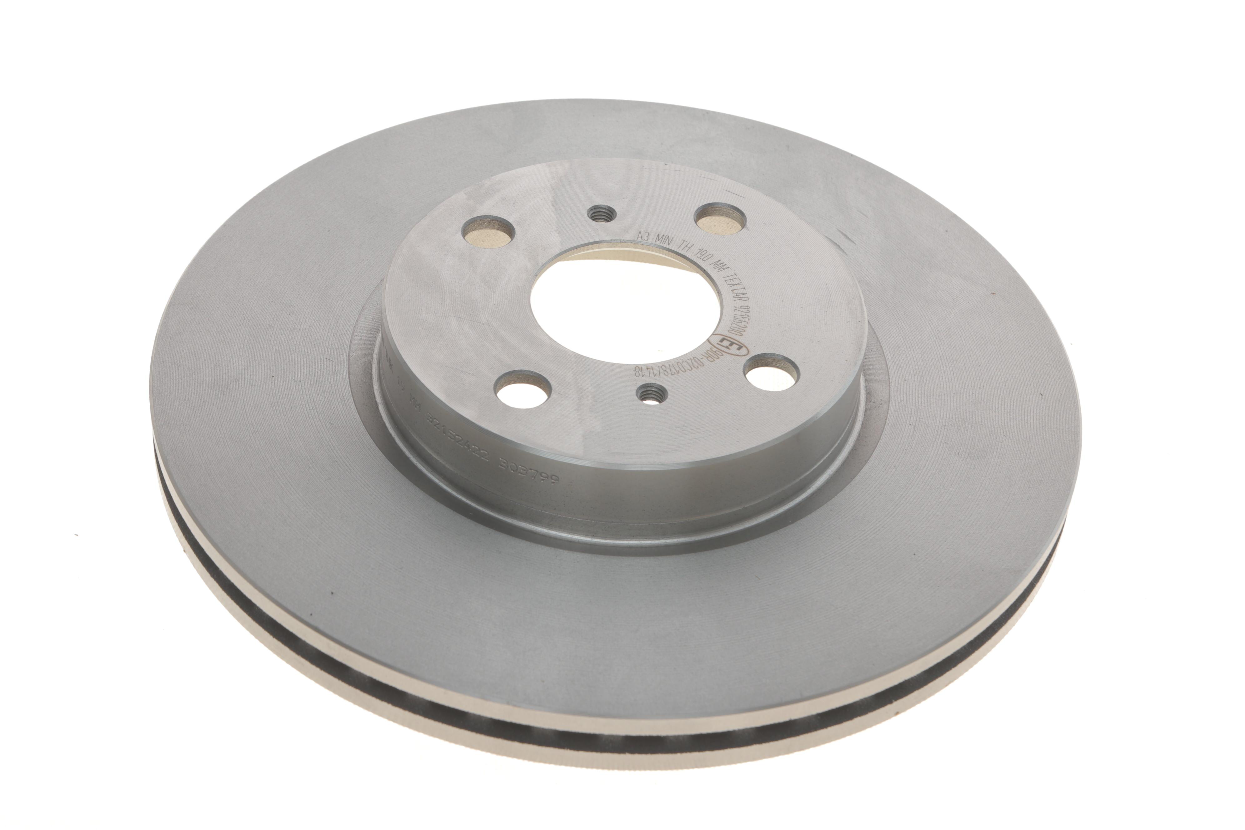 Диск тормозной (передний) Toyota Corolla/Yaris 06- (275x22)