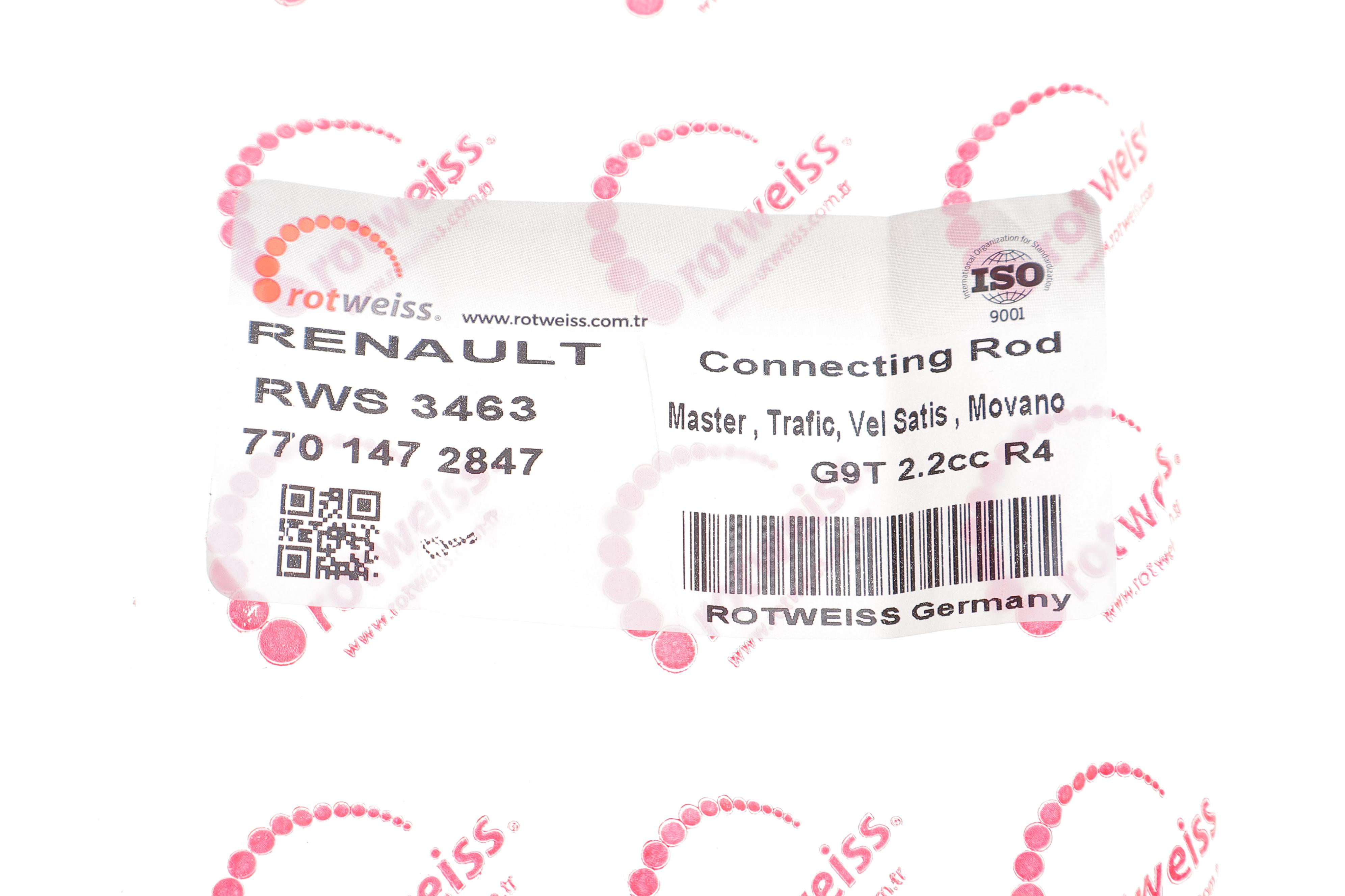 Шатун Renault Master 2.2 dCi 00-