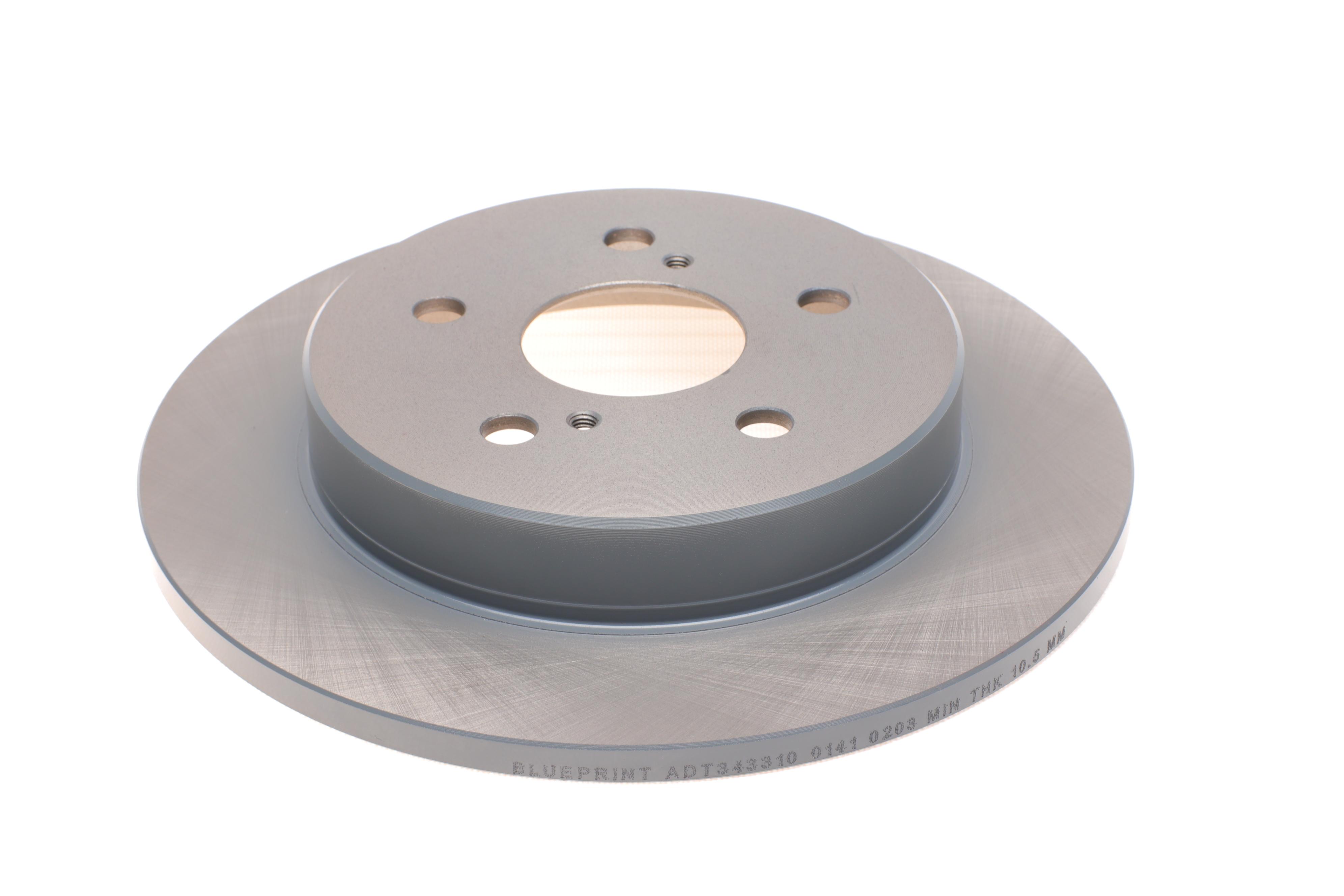 Диск тормозной (задний) Toyota Camry 2.0-3.5 16V 17- (281x12)