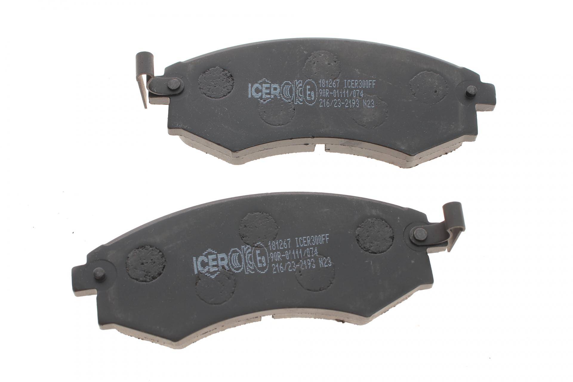 Колодки гальмівні (передні) Hyundai Elantra/Matrix 00-10/Grandeur 06-10/Sonata 93-01