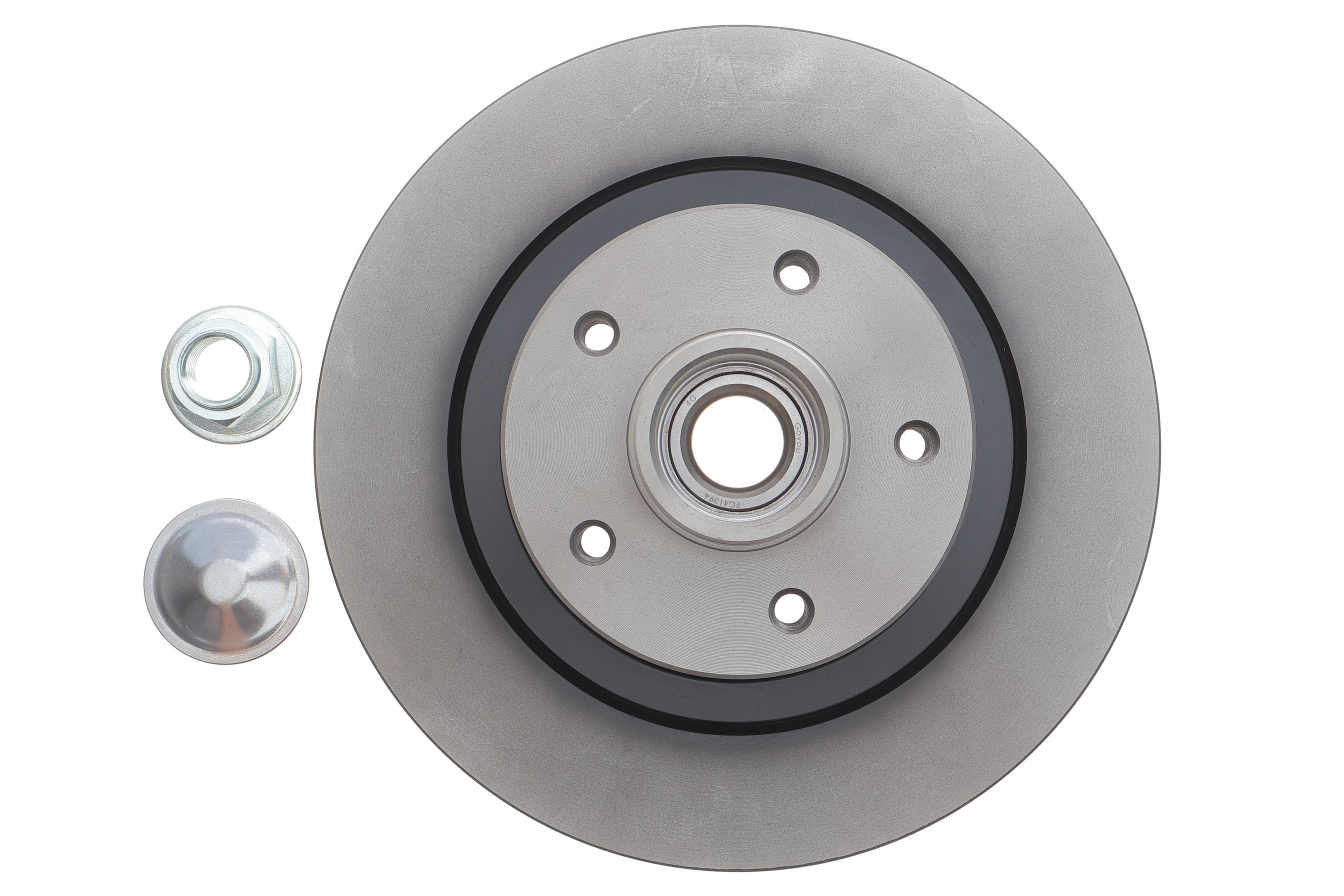 Диск тормозной (задний) Renault Megane IV/Talisman 16- (с подшипником) (Value+)