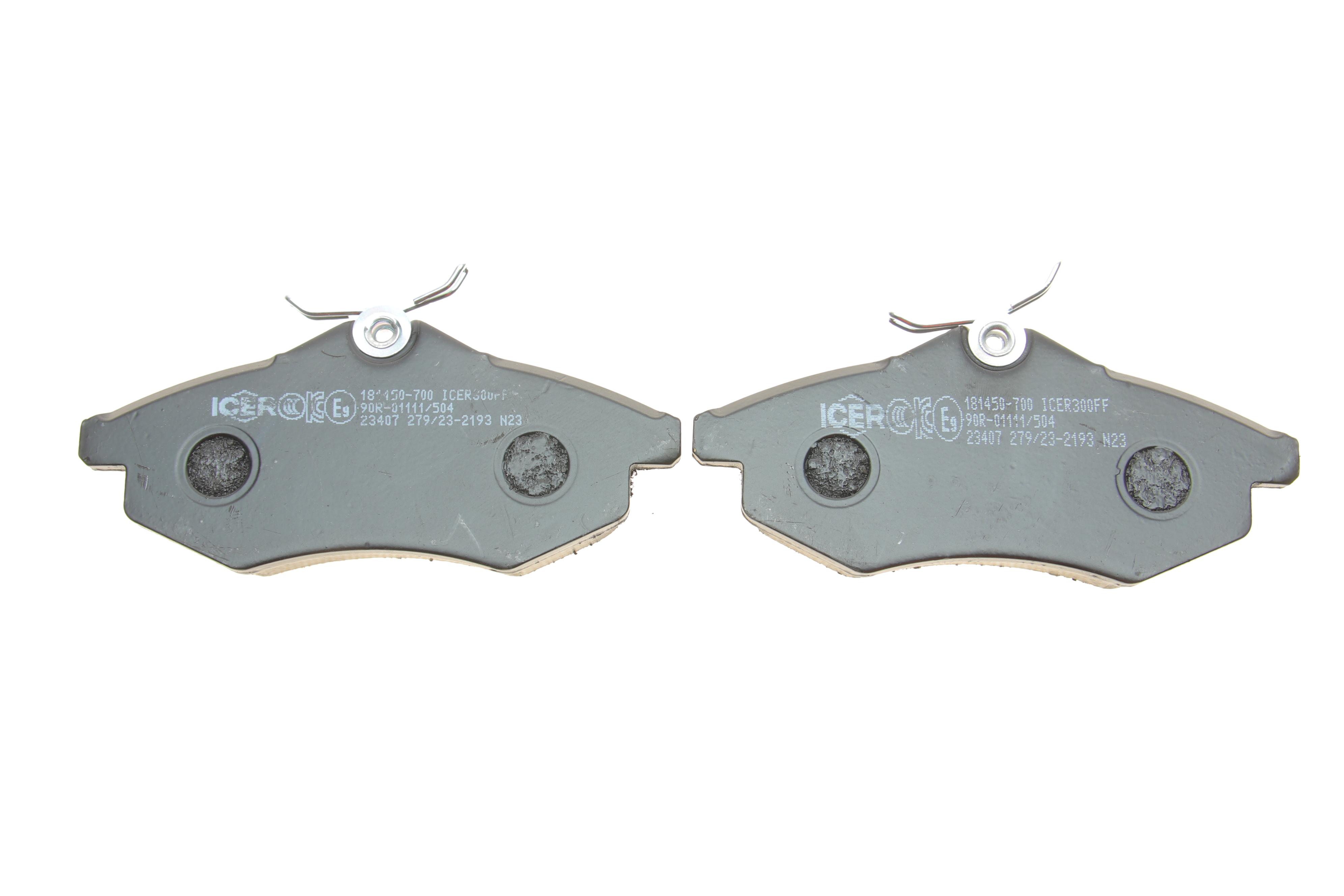 Колодки гальмівні (передні) Citroen C2 03-12/Citroen С3 02-