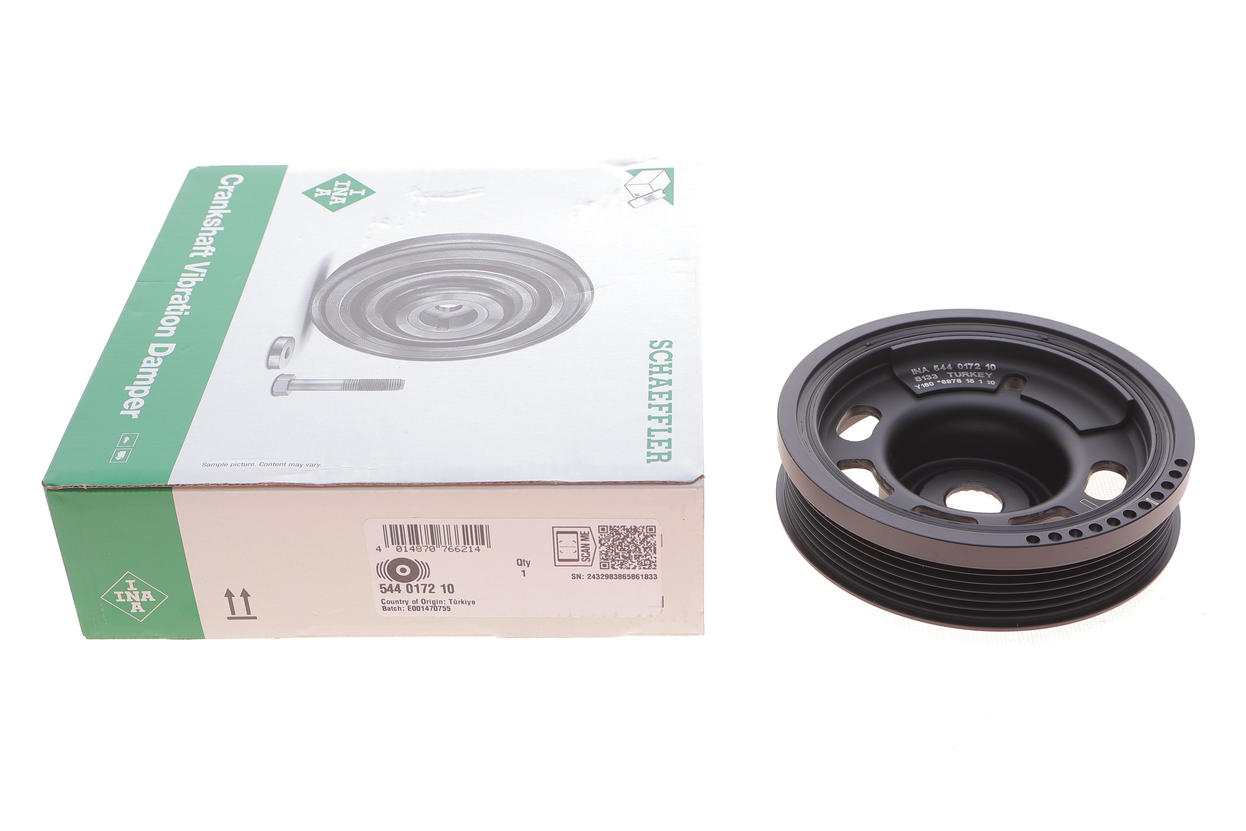 Шків колінвалу Audi A1/A3/Q2/Skoda Fabia/Kamiq/VW Caddy 1.0 15-