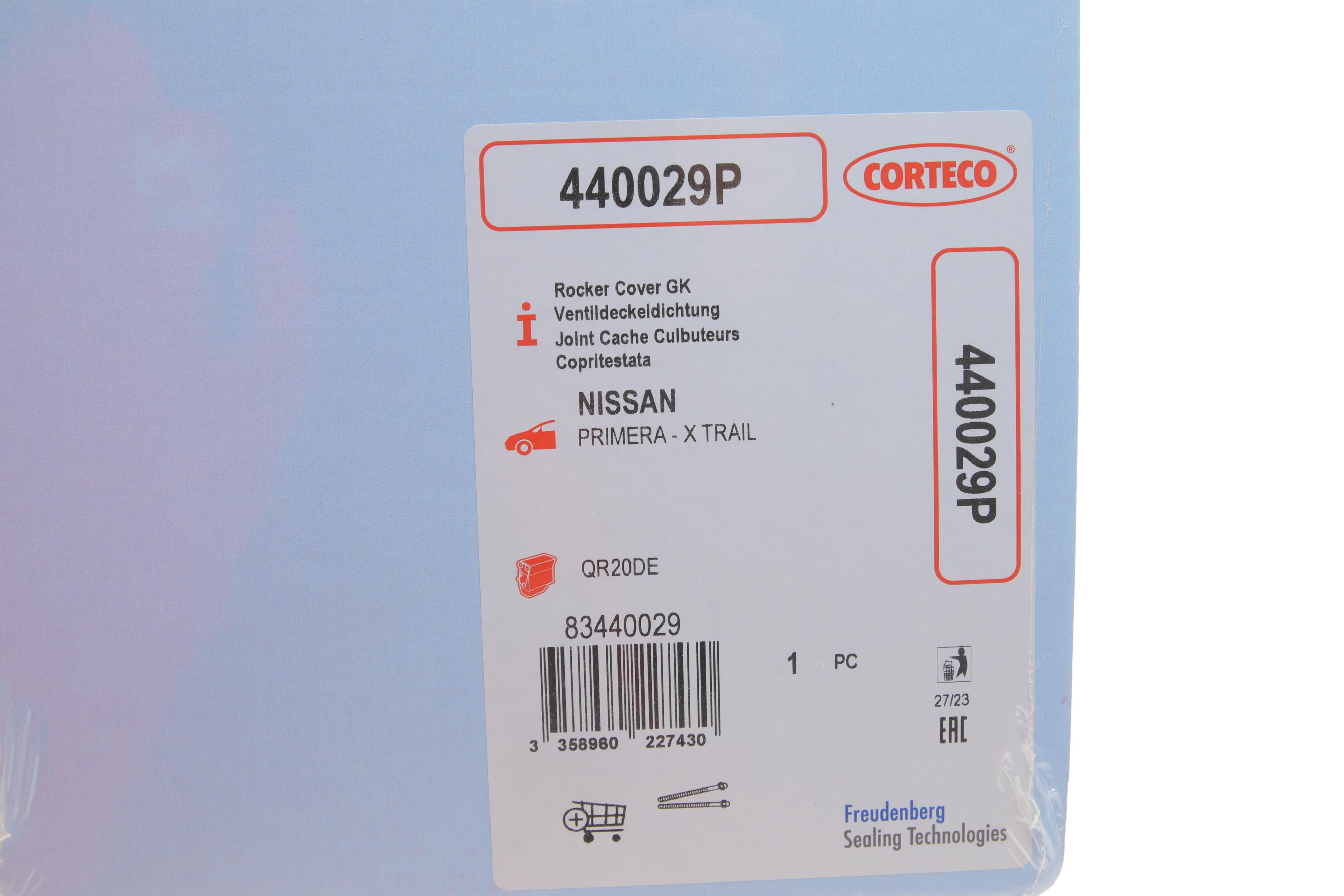 Прокладка крышки клапанов Nissan Primera/X-Trail 2.0/2.5i 01-