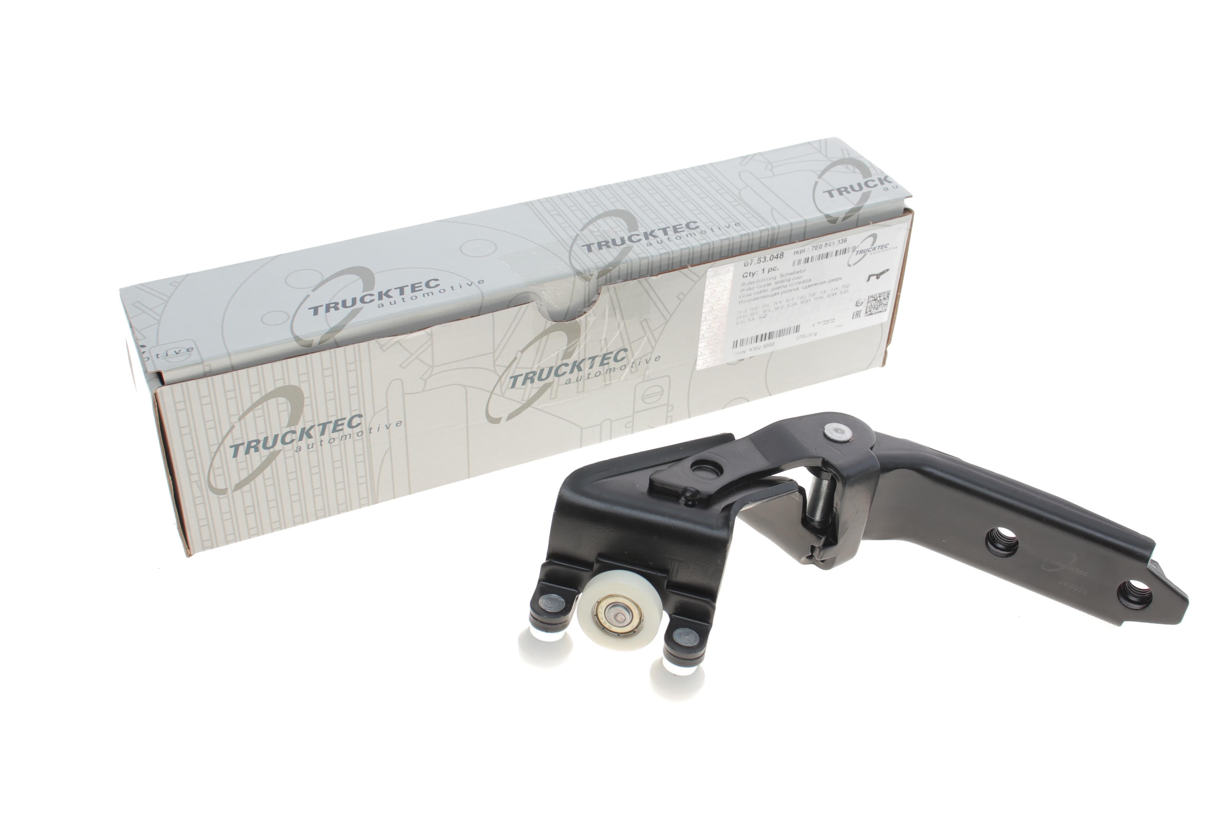 Ролик двери (боковой/средний) VW T5 (с кронштейном)