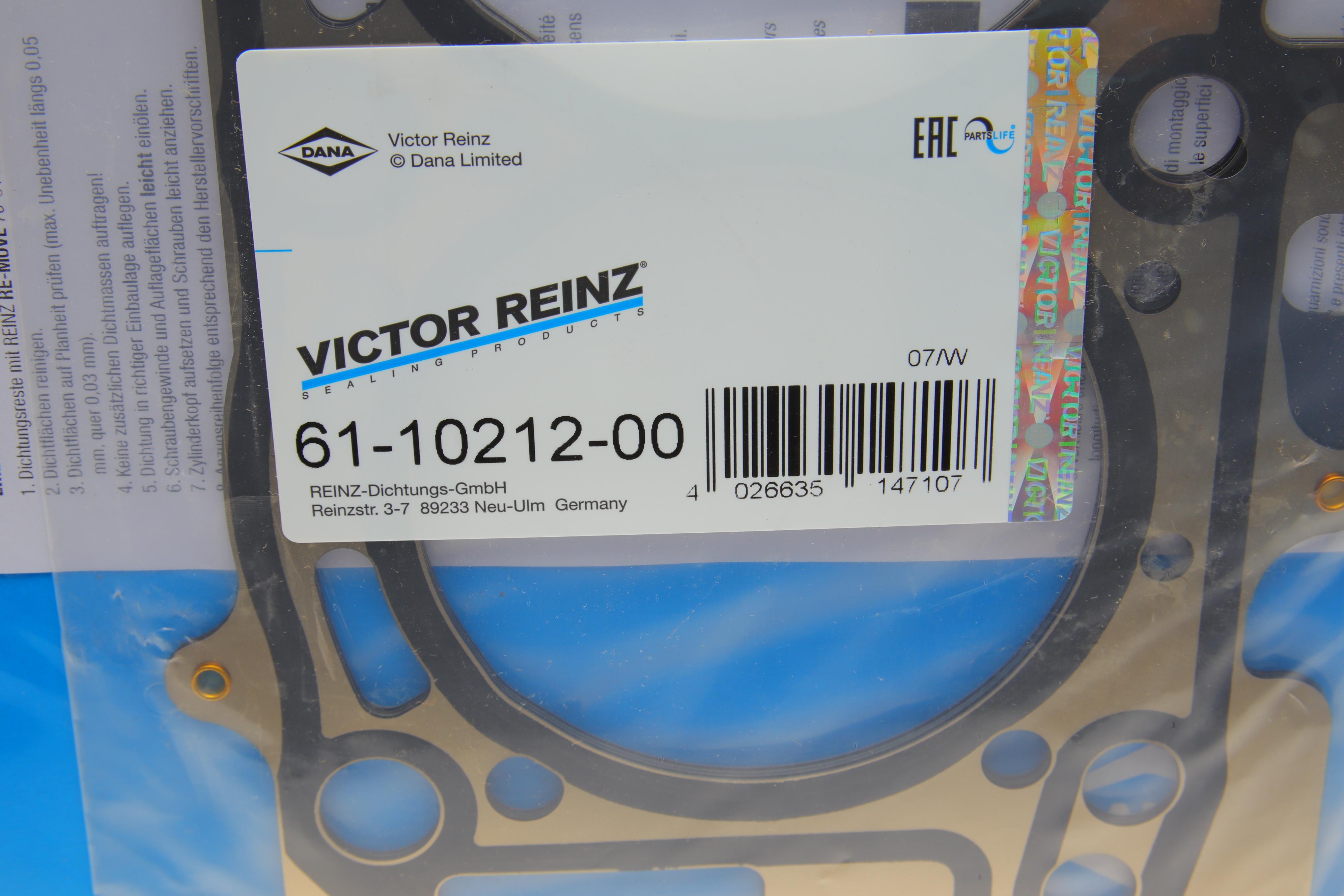 Прокладка ГБЦ Citroen Jumper/Jumpy/Peugeot Boxer/Expert 2.0/2.2 HDI 15- (1 метка) (1.25mm)