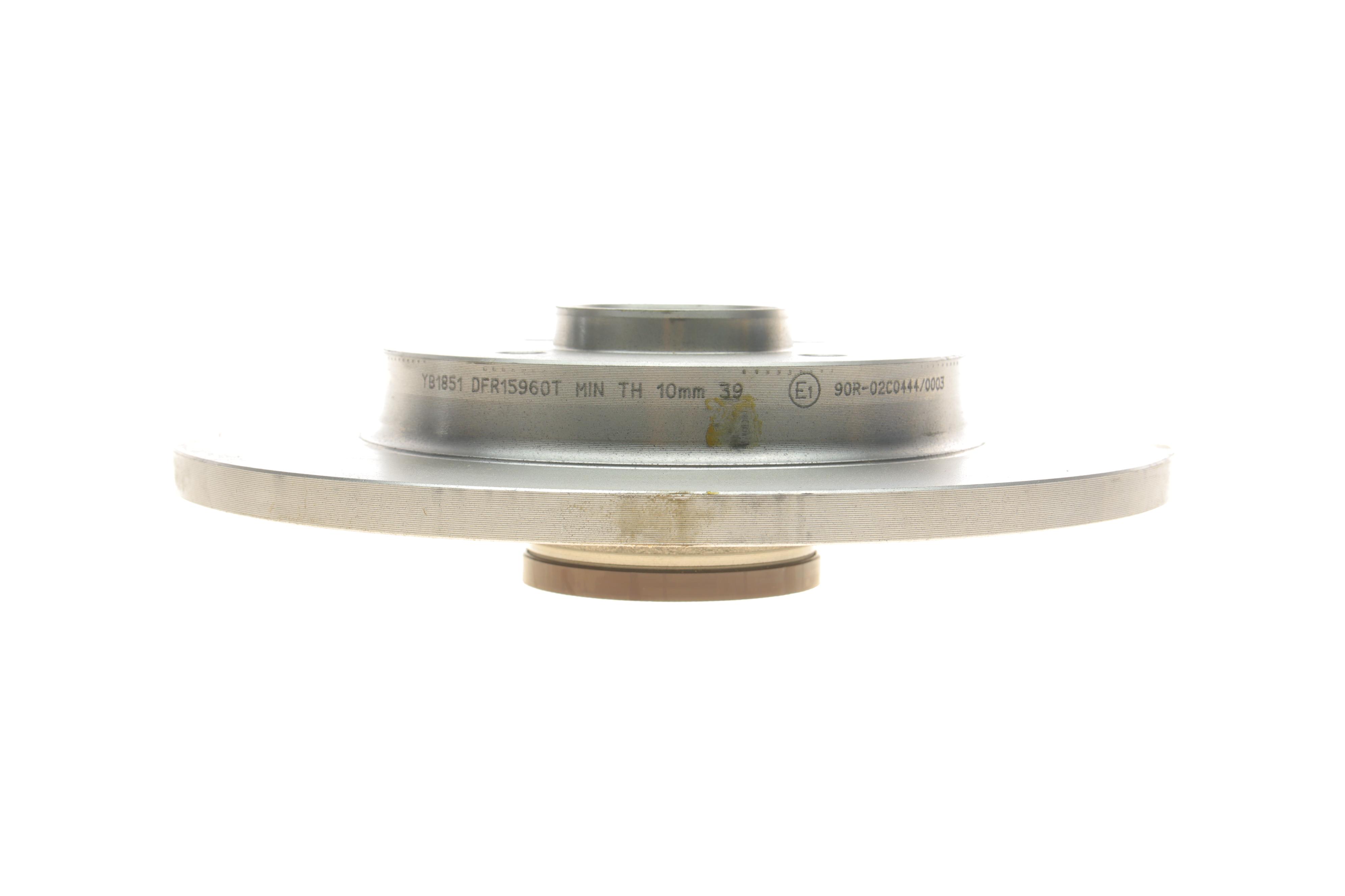 Диск гальмівний (задній) Citroen Berlingo/Peugeot Partner 08- (268х12) (+ABS) (з підшипником)