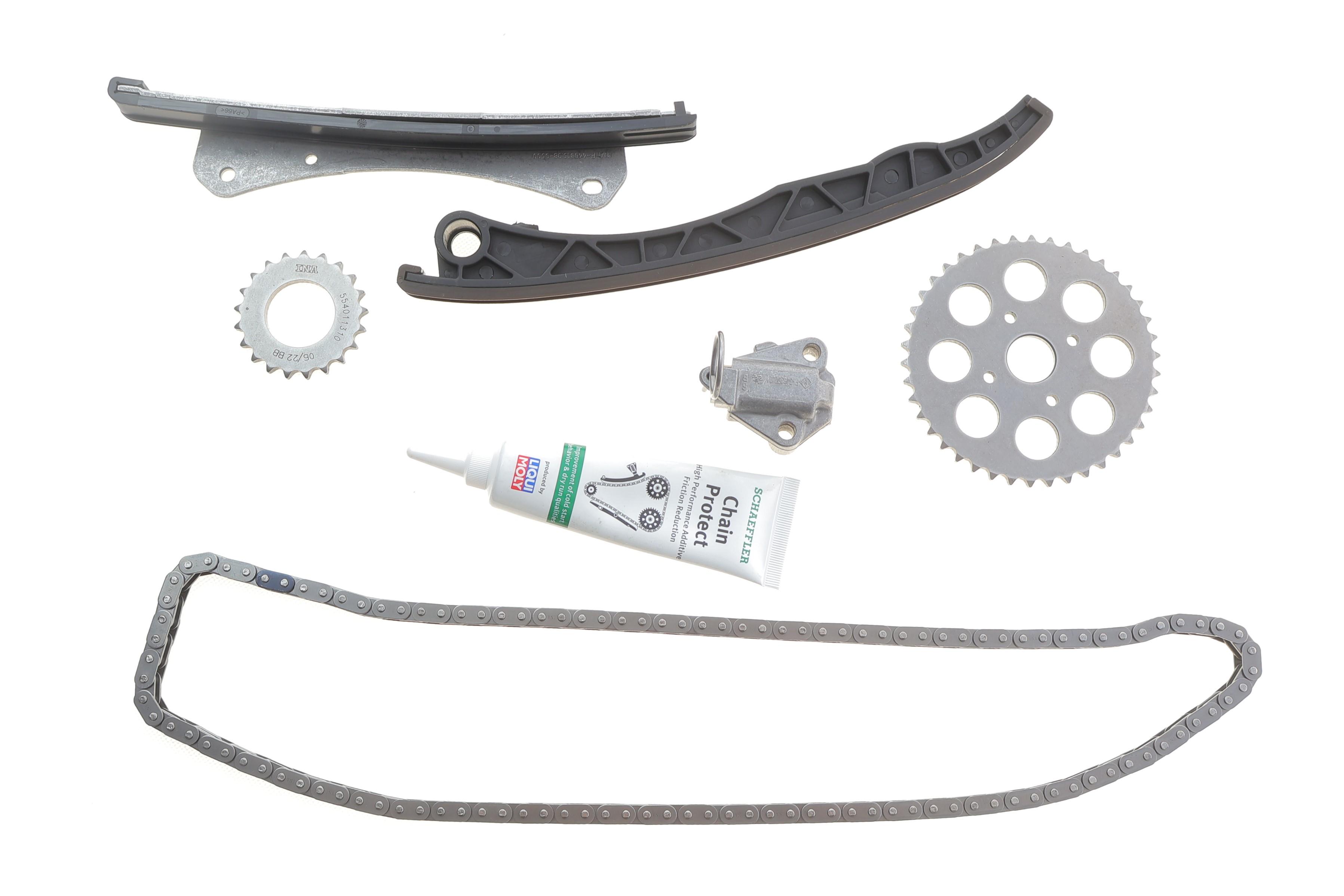 Комплект ланцюга ГРМ Fiat Doblo 1.3JTD/D Multijet 04- (ланцюг INA)