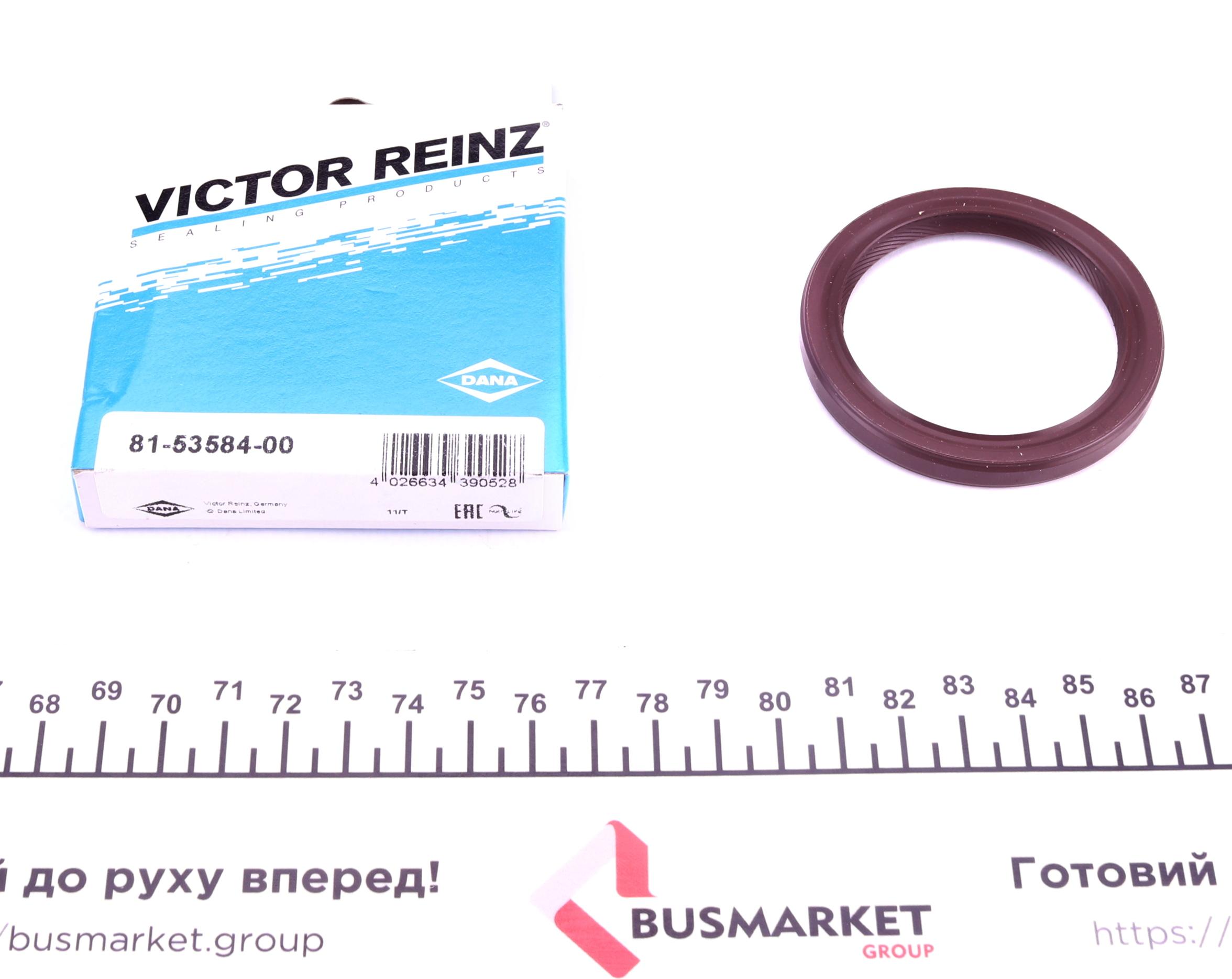 Сальник колінвалу (передній) Renault Master 3.0 dCi 03- (52x66x7), ZD3