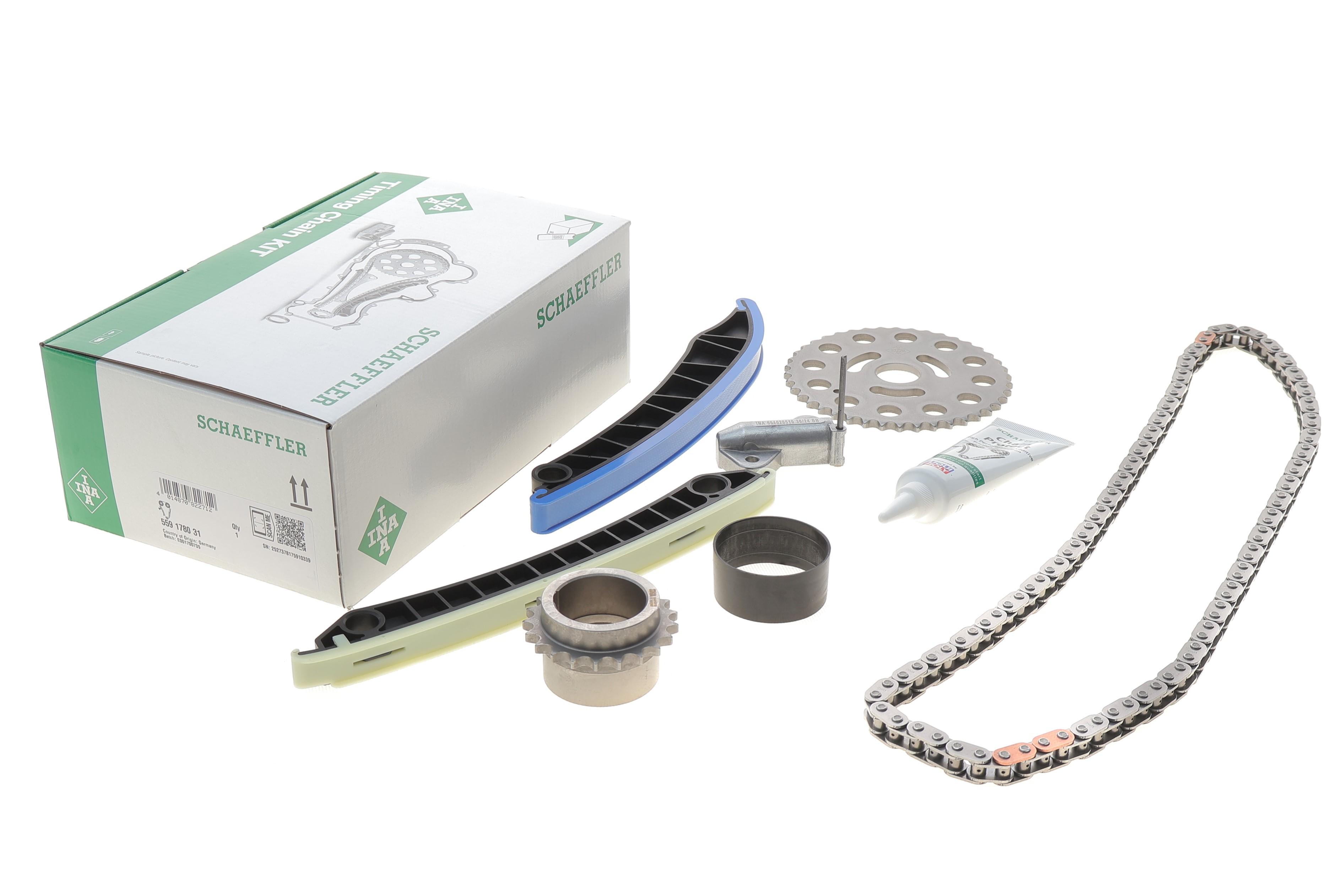 Комплект цепи ГРМ Renault Trafic III 1.6dCi, 05/14-, R9M/OM622.951, (цепь iwis)