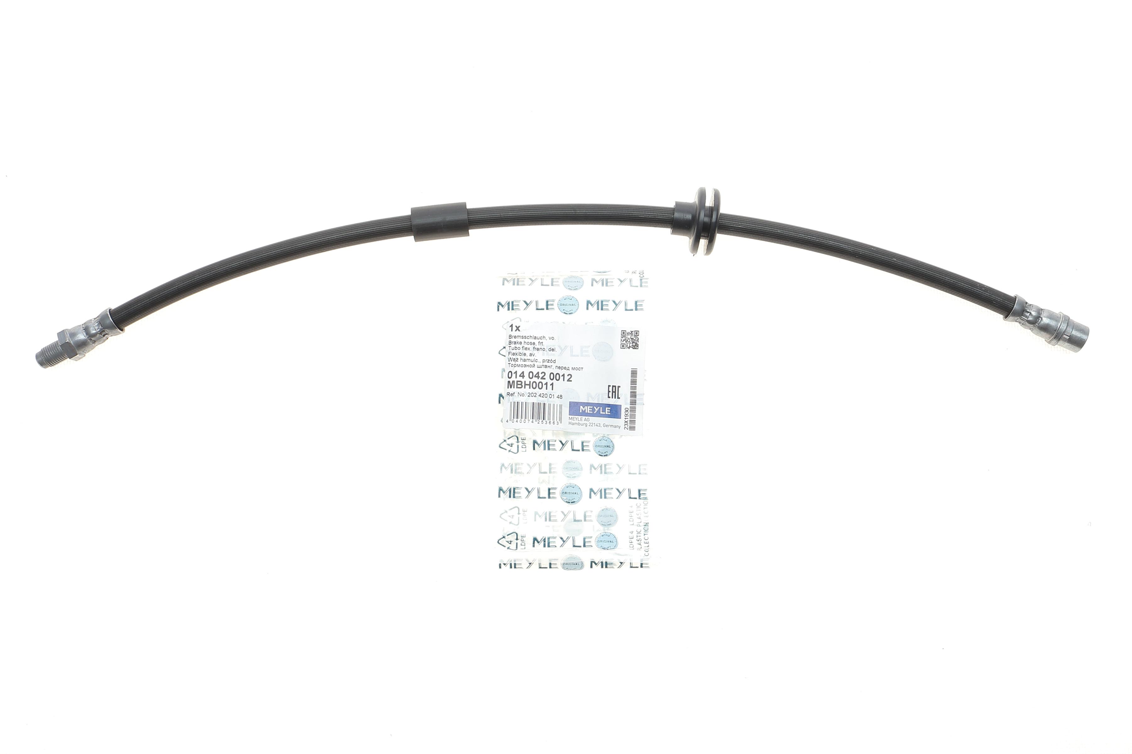 Шланг гальмівний (передній) MB C-class (W202)/S (W140/C140)