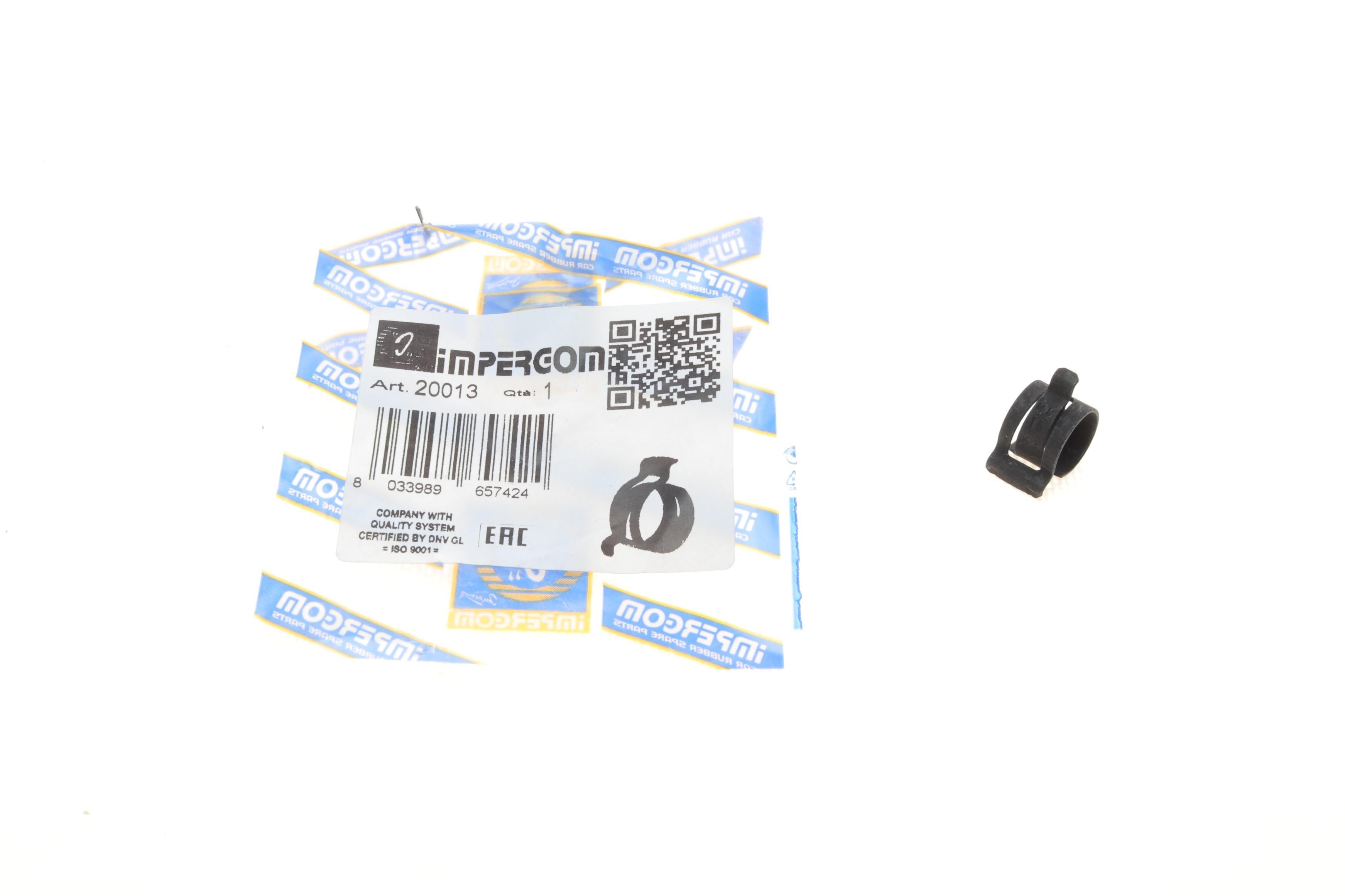 Хомут самозатискний Ø15 мм