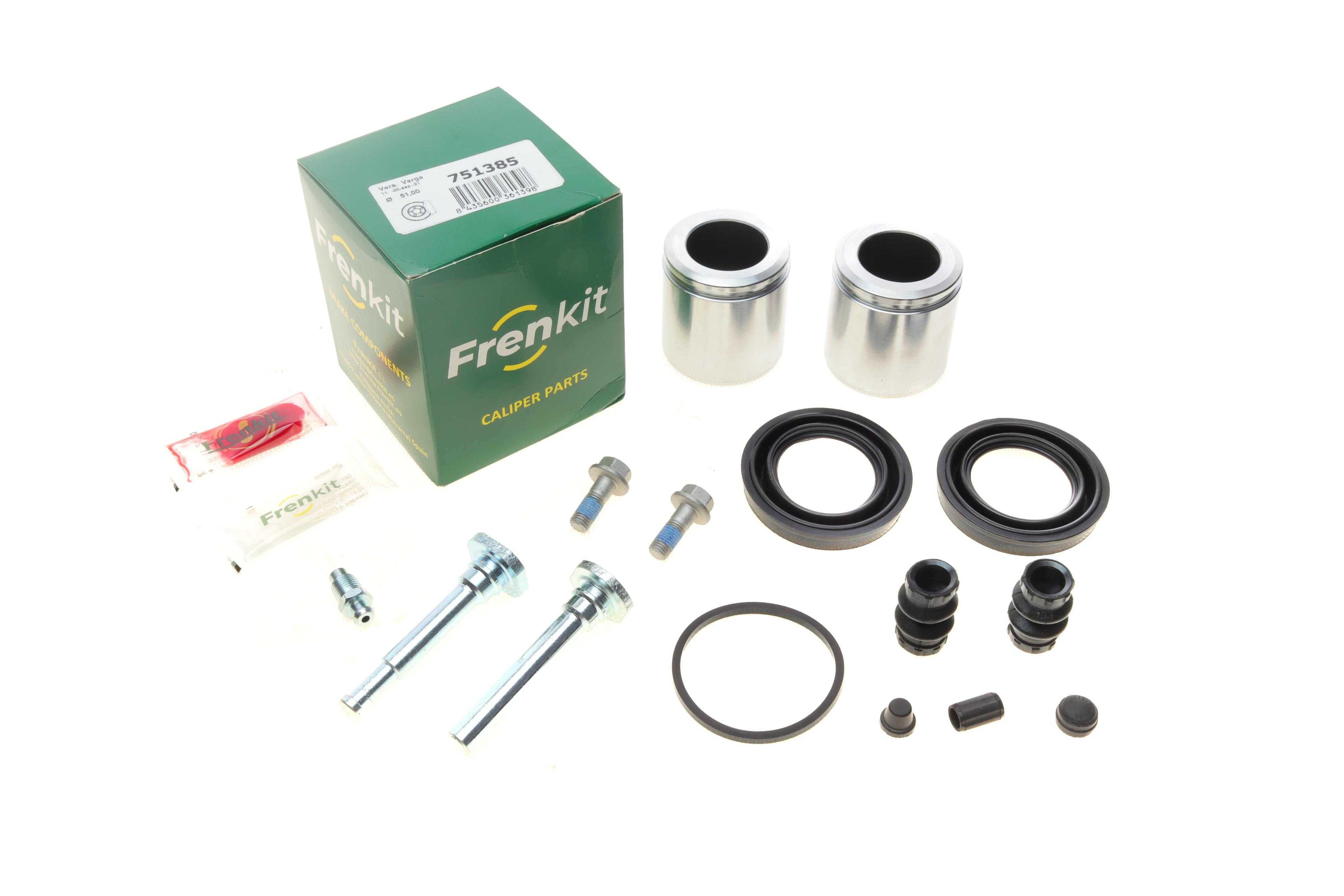 Ремкомплект суппорта (переднего) Dodge Journey 08-15 (d=54mm) (Varga)(+2 поршня/направляющая)