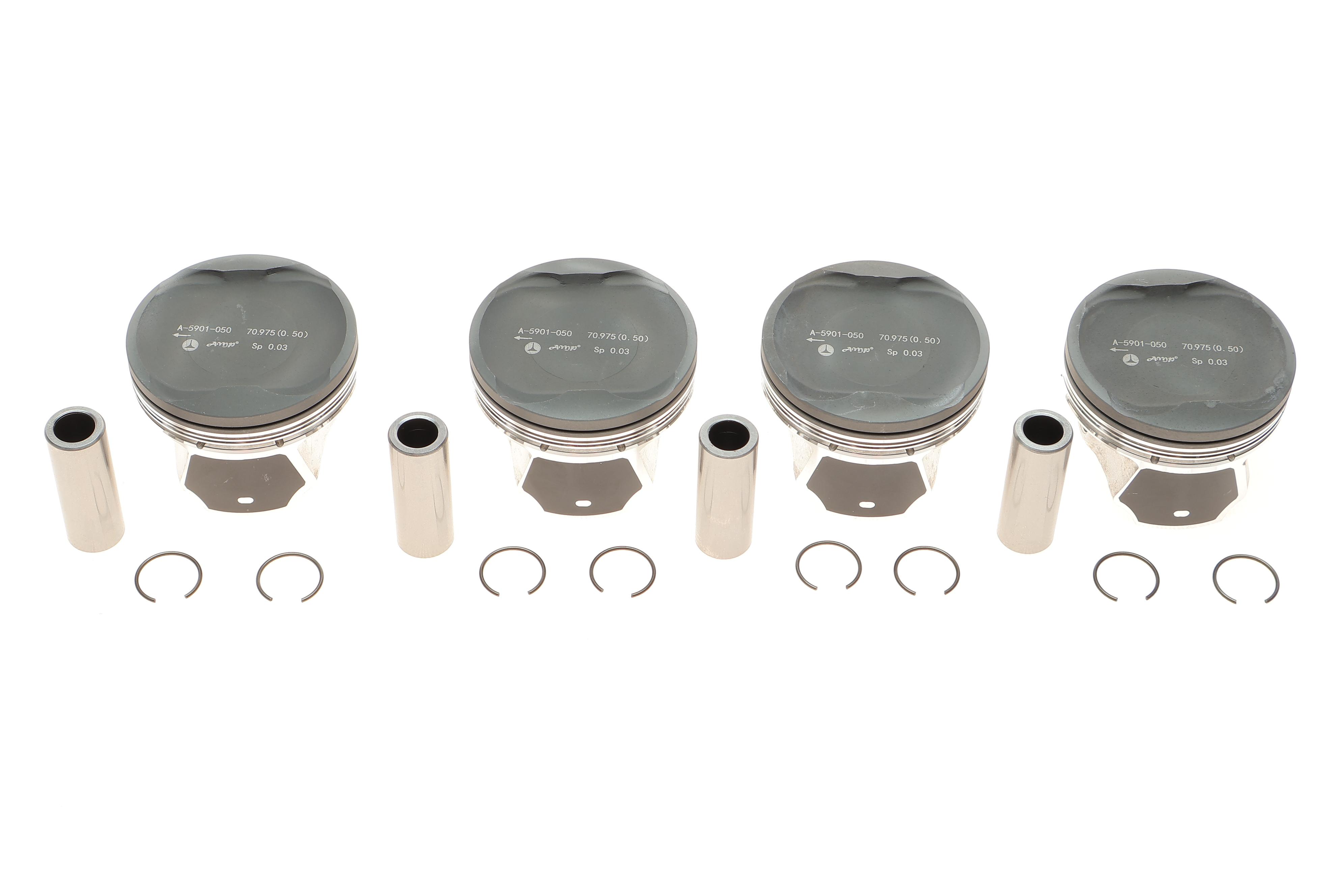 Поршень Ravon R2 1.2 15- (71.00mm/+0.50) (к-кт 4 шт)