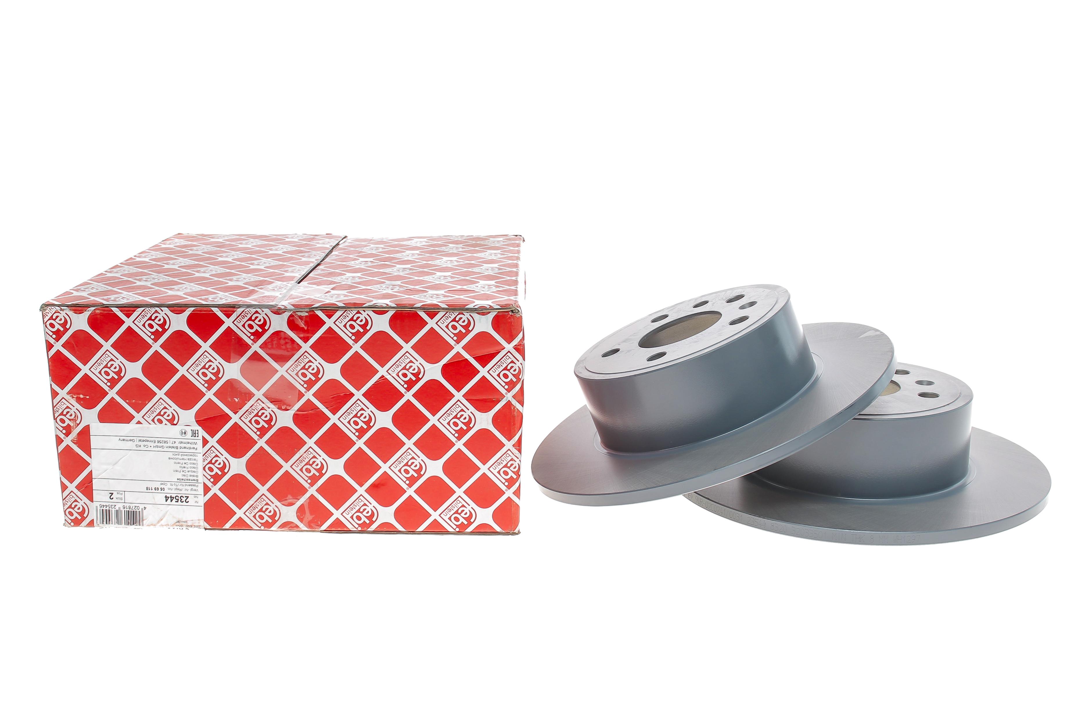 Диск тормозной (задний) Opel Vectra B 95-02 (286х9.9)