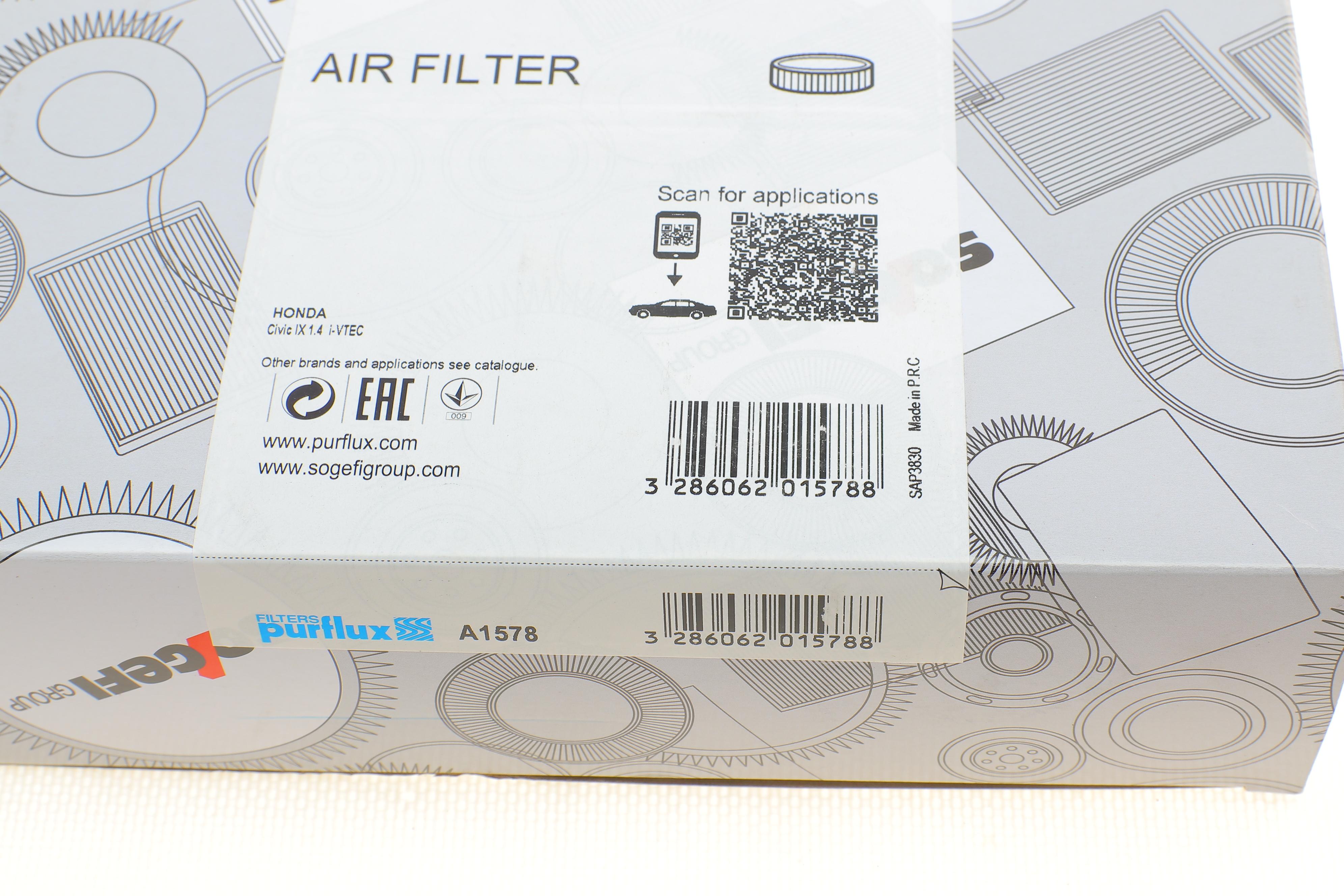 Фільтр повітряний Honda Civic IX 1.4 16V 12-