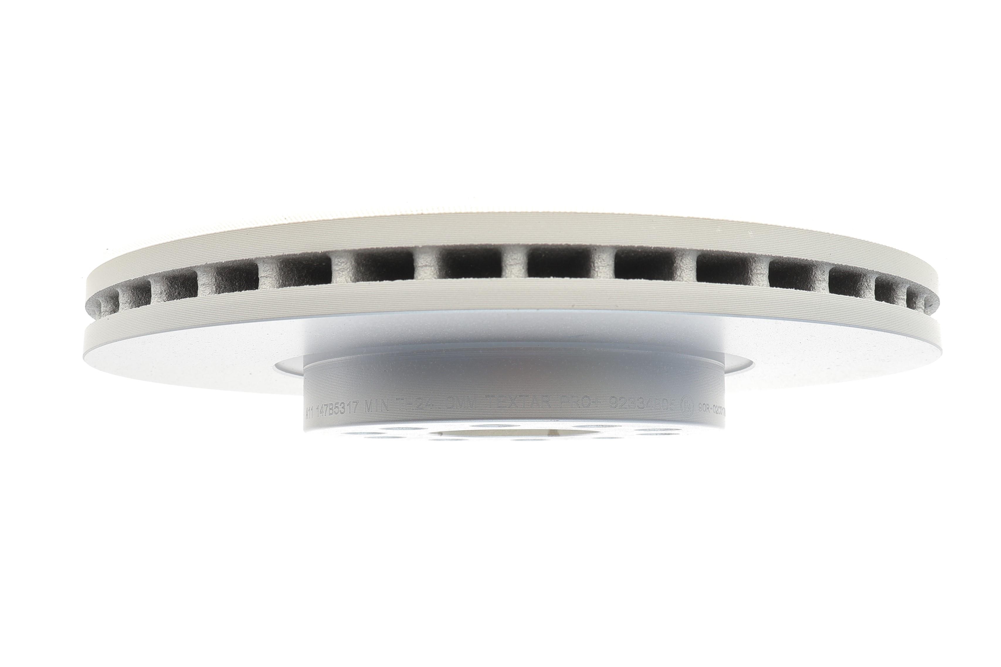 Диск гальмівний (передній) VW Caddy V 20- (360x36) (з покриттям) PRO+