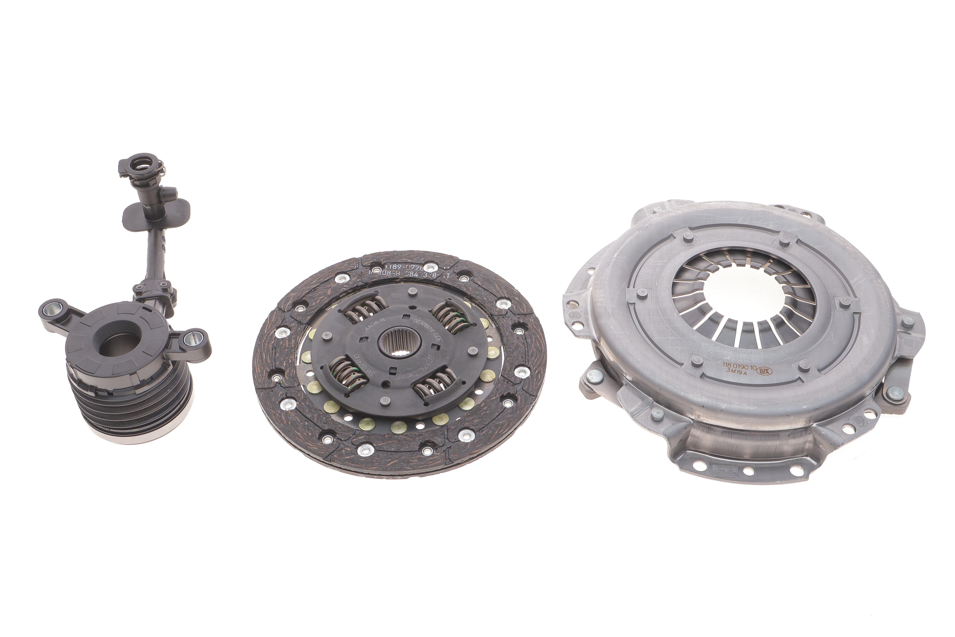 Комплект сцепления Renault Clio III 1.2 16V Hi-Flex, 05-14, D4F, 48/55/57kw (кпп JH3.176)