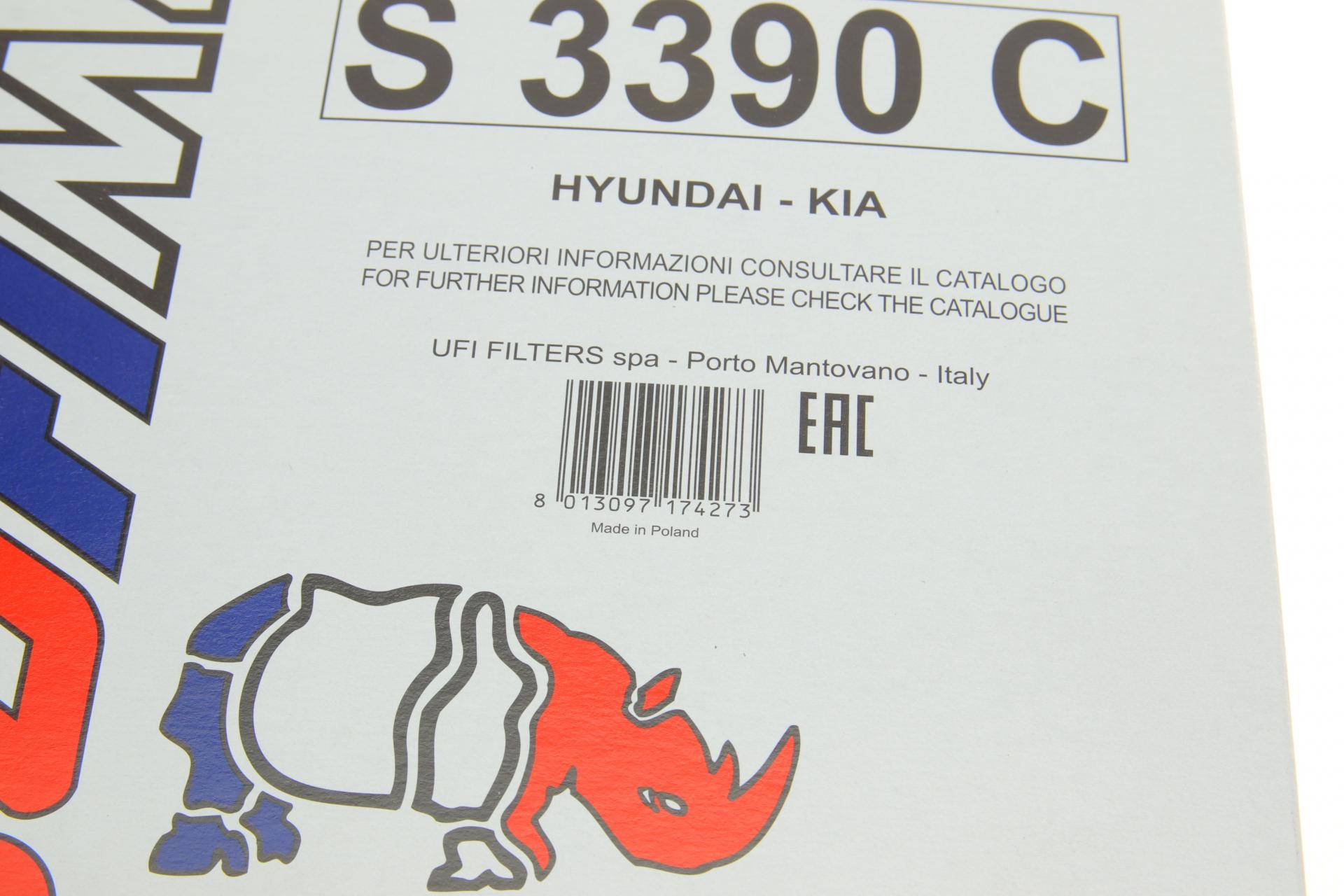 Фільтр салону Hyundai Accent 1.4/1.6 10-/Kia Rio III 11-