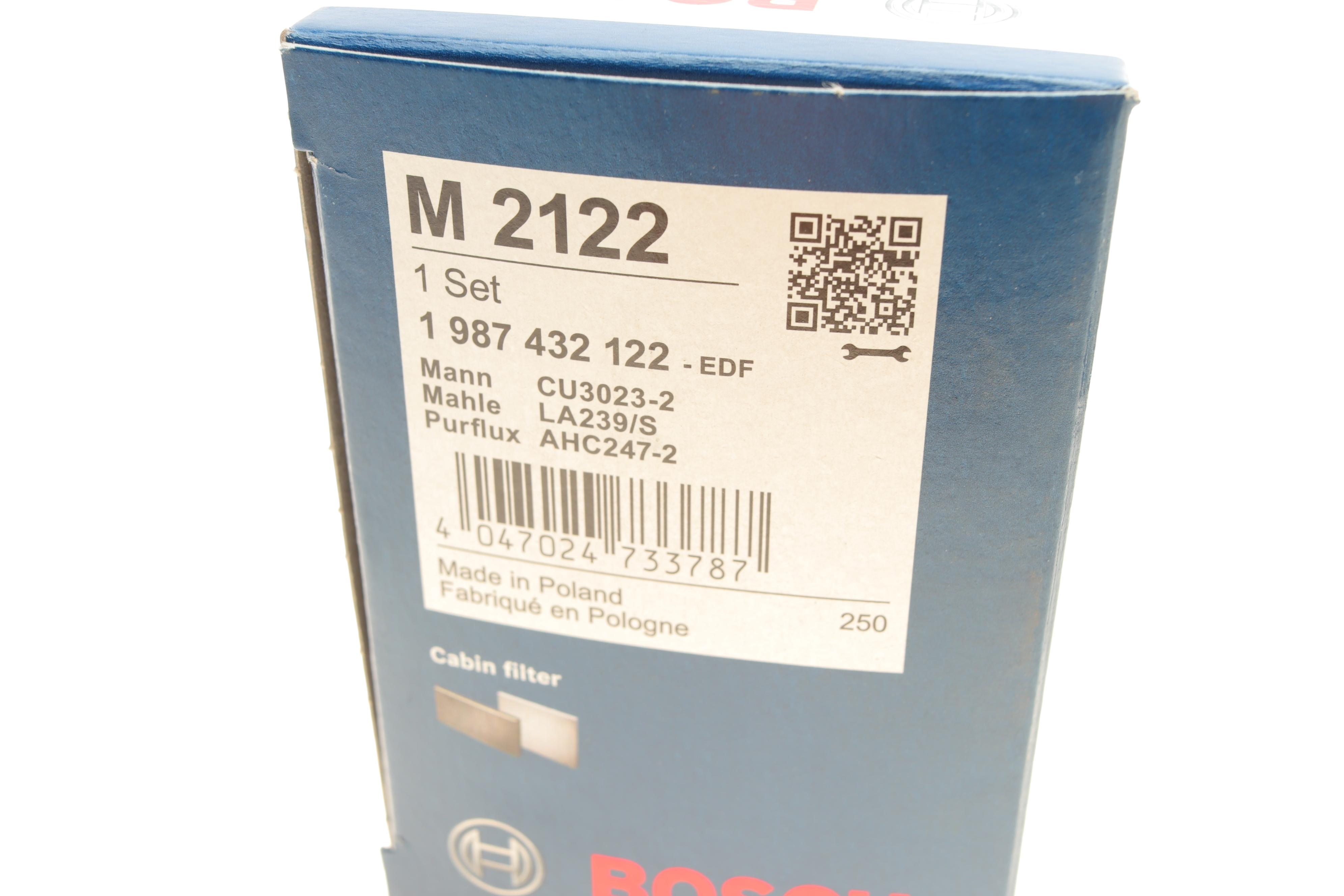 Фильтр салона Audi A6 2.0/2.7TDI 04-11