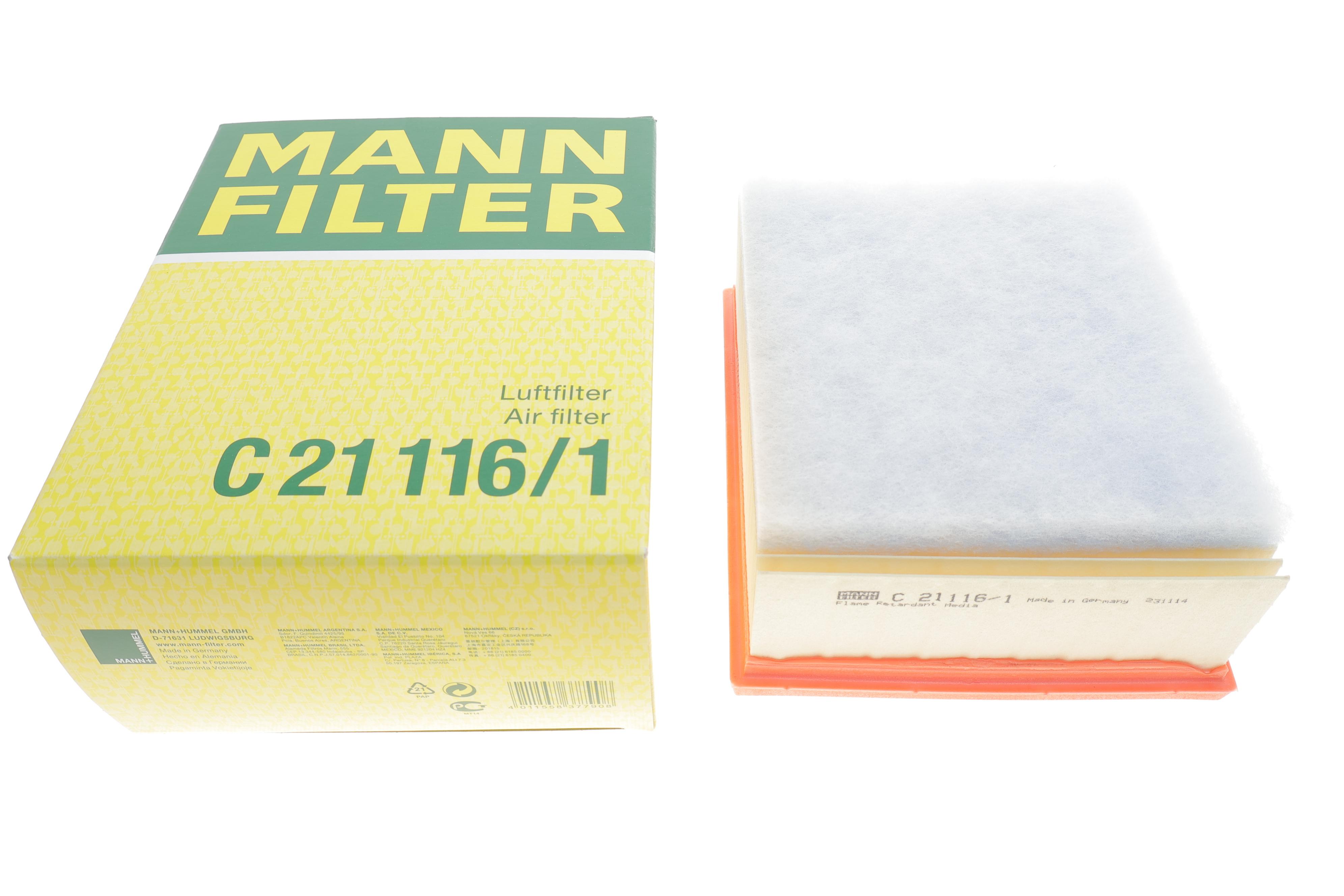 Фільтр повітряний Citroen Xsara 1.4i/1.6i/2.0HDI 99-05 (з поролоном)