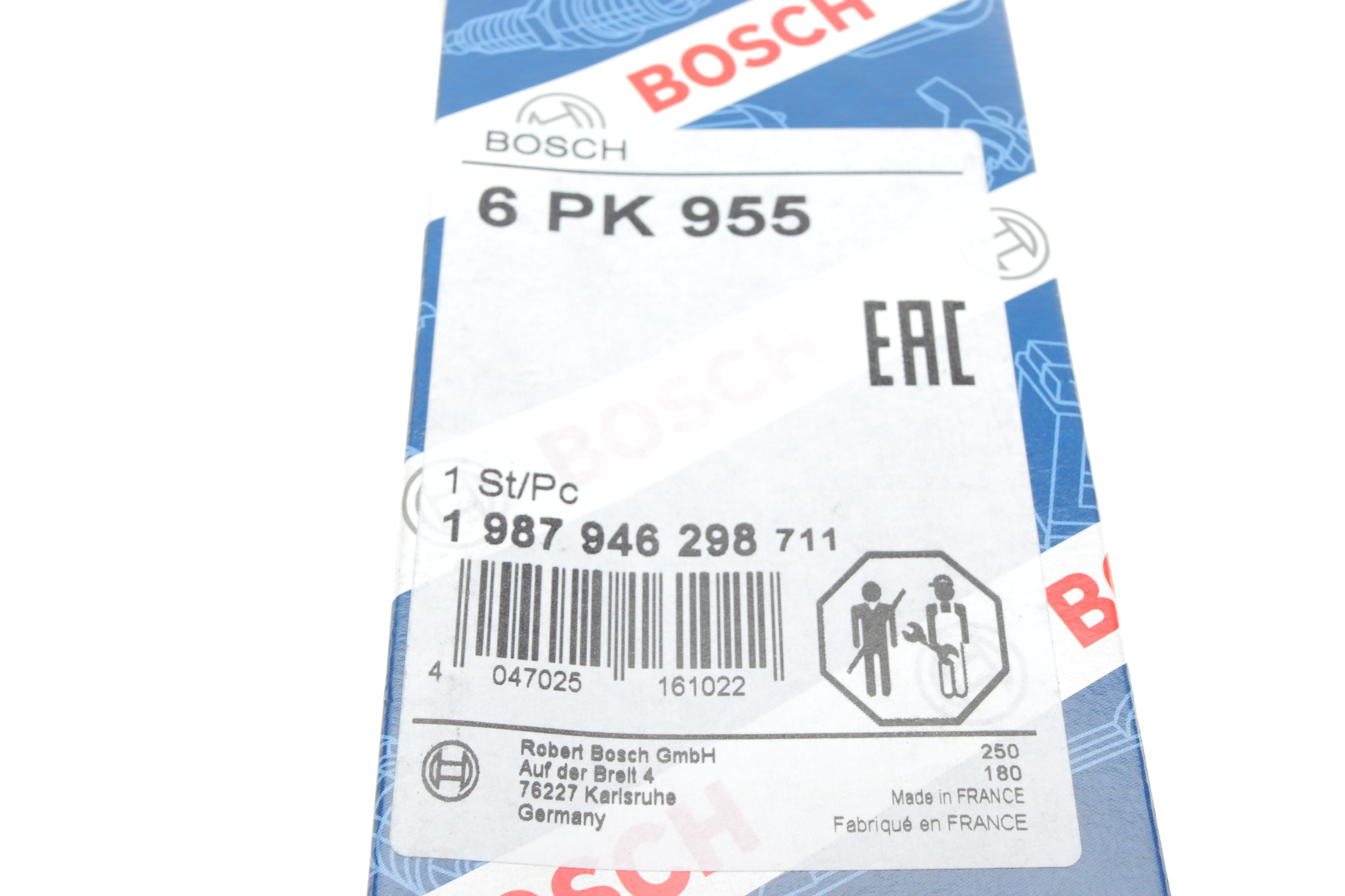 Ремінь генератора VW Golf/Skoda Octavia 2.0i 04-13/Mazda 2/3 1.5 13-/Kia Ceed 1.4/1.6 07- (6PK955)