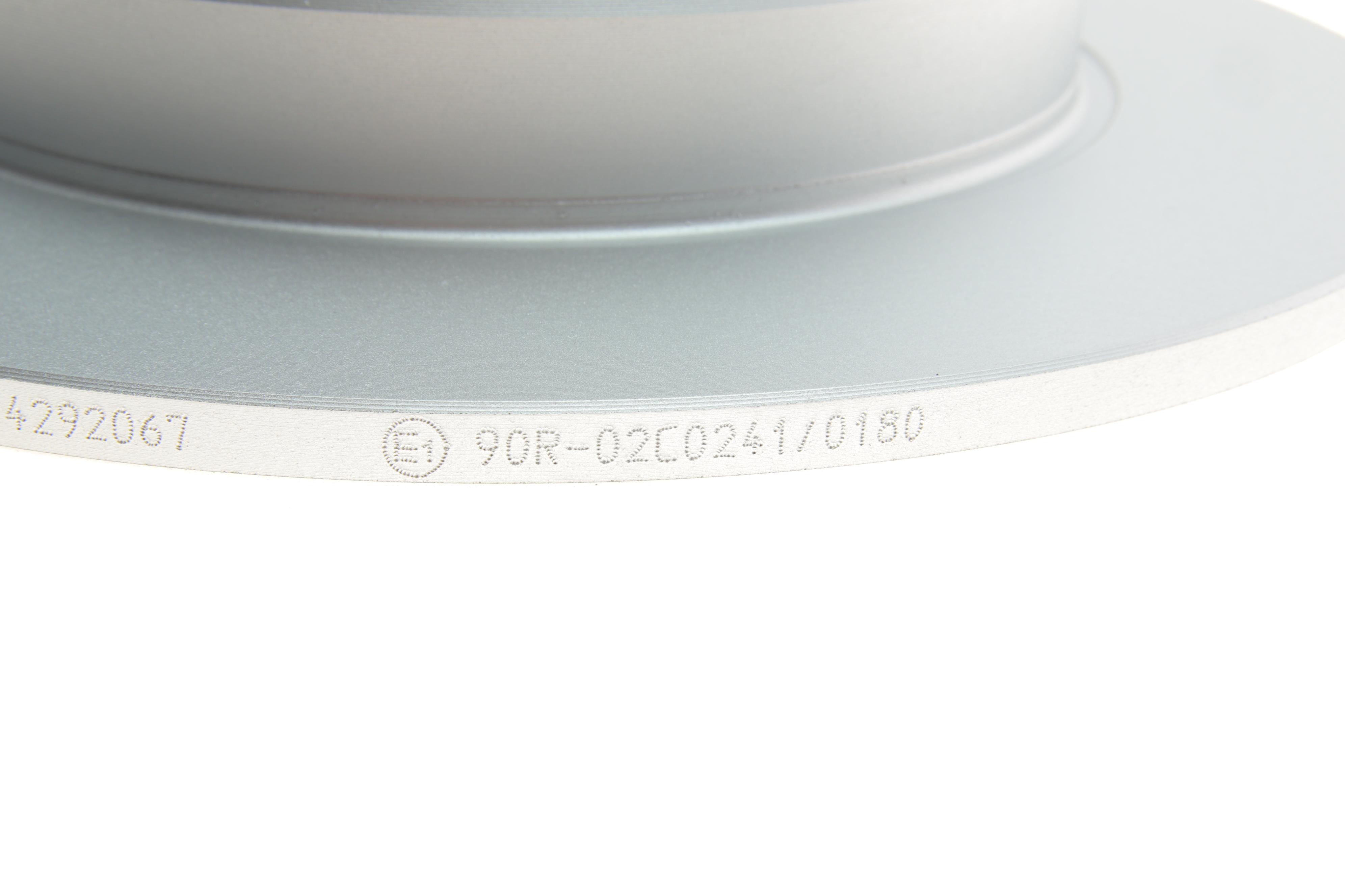 Диск тормозной (задний) MB C-class (W204/S204/C204) 07- (278x9) с покритием