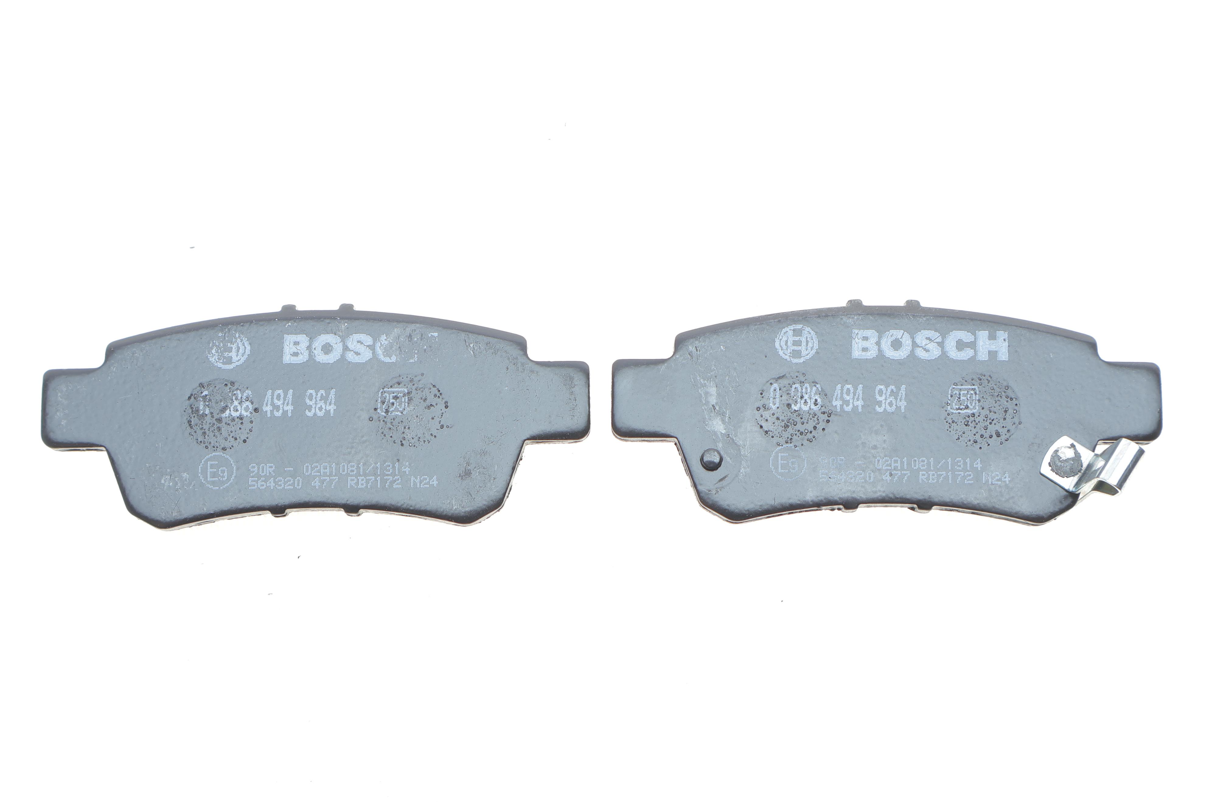 Колодки гальмівні (задні) Honda Odyssey 04- (Akebono)