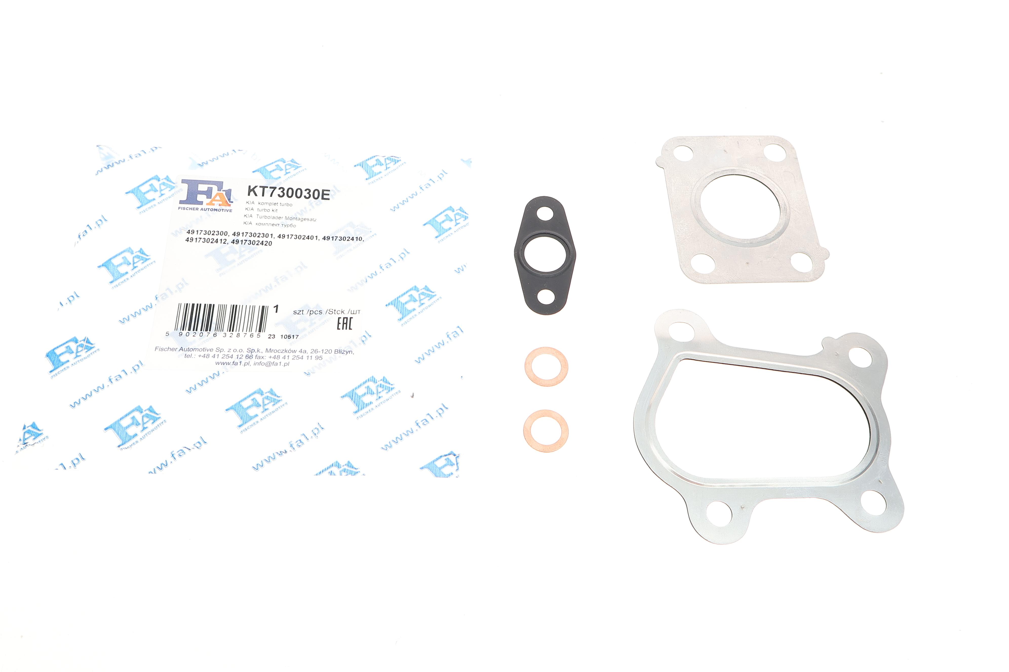 Комплект прокладок турбіни Hyundai Elantra/Tucson/Kia Sportage 2.0D 01-