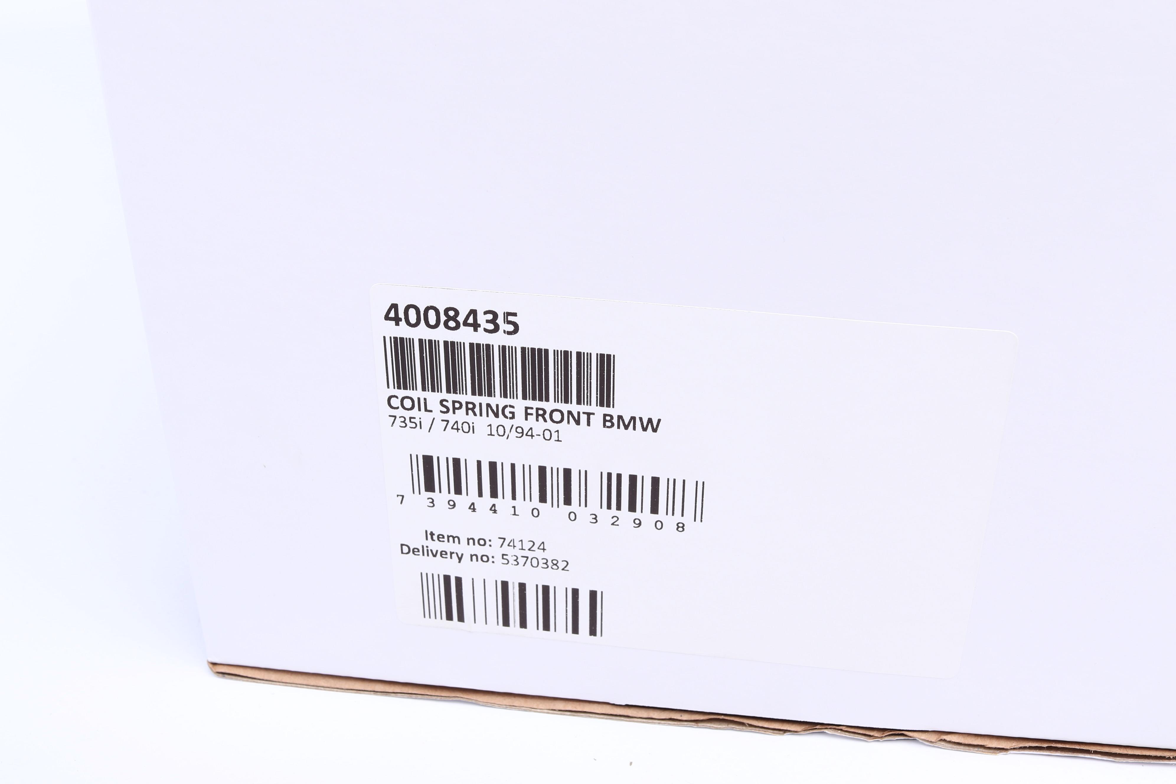 Пружина (передня) BMW 7 (E38) 730d/735i,iL/740i,iL 96-01 (седан)