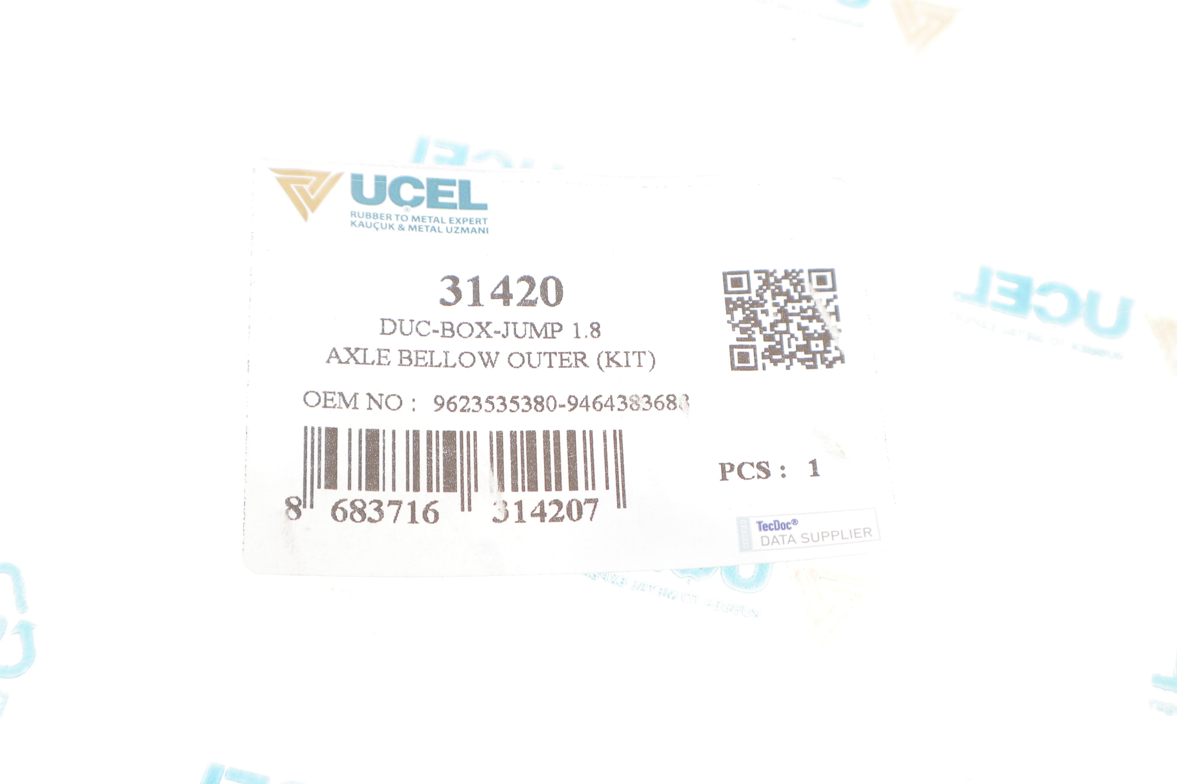 Пильник ШРКШ (зовнішній) Fiat Ducato/Citroen Jumper/Peugeot Boxer (33x110)