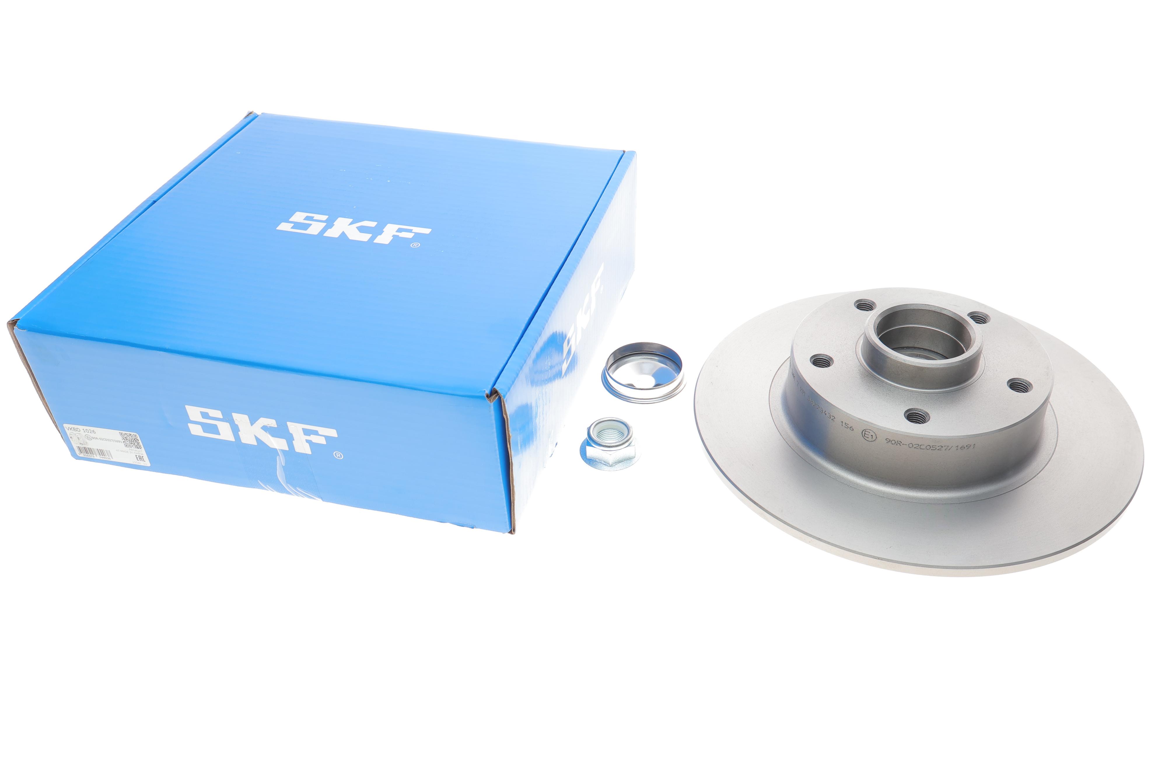 Диск гальмівний (задній) Renault Megane III/Scenic III 08- (260x8) (+ABS) (з підшипником)