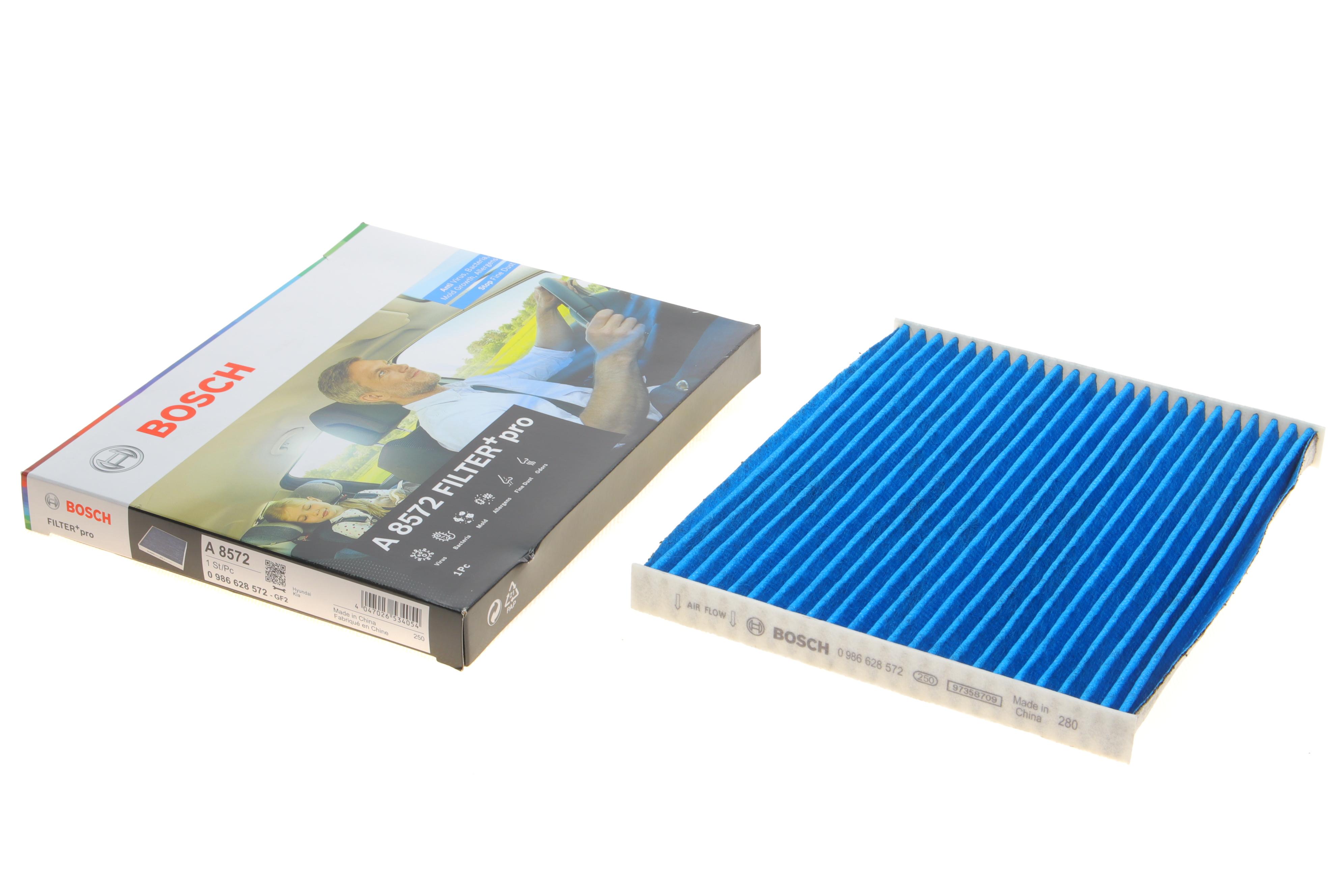 Фильтр салона Hyundai Accent III 05-10/i30 11-/Kia Ceed 12- (угольный/антиаллергенный/антибактер.)