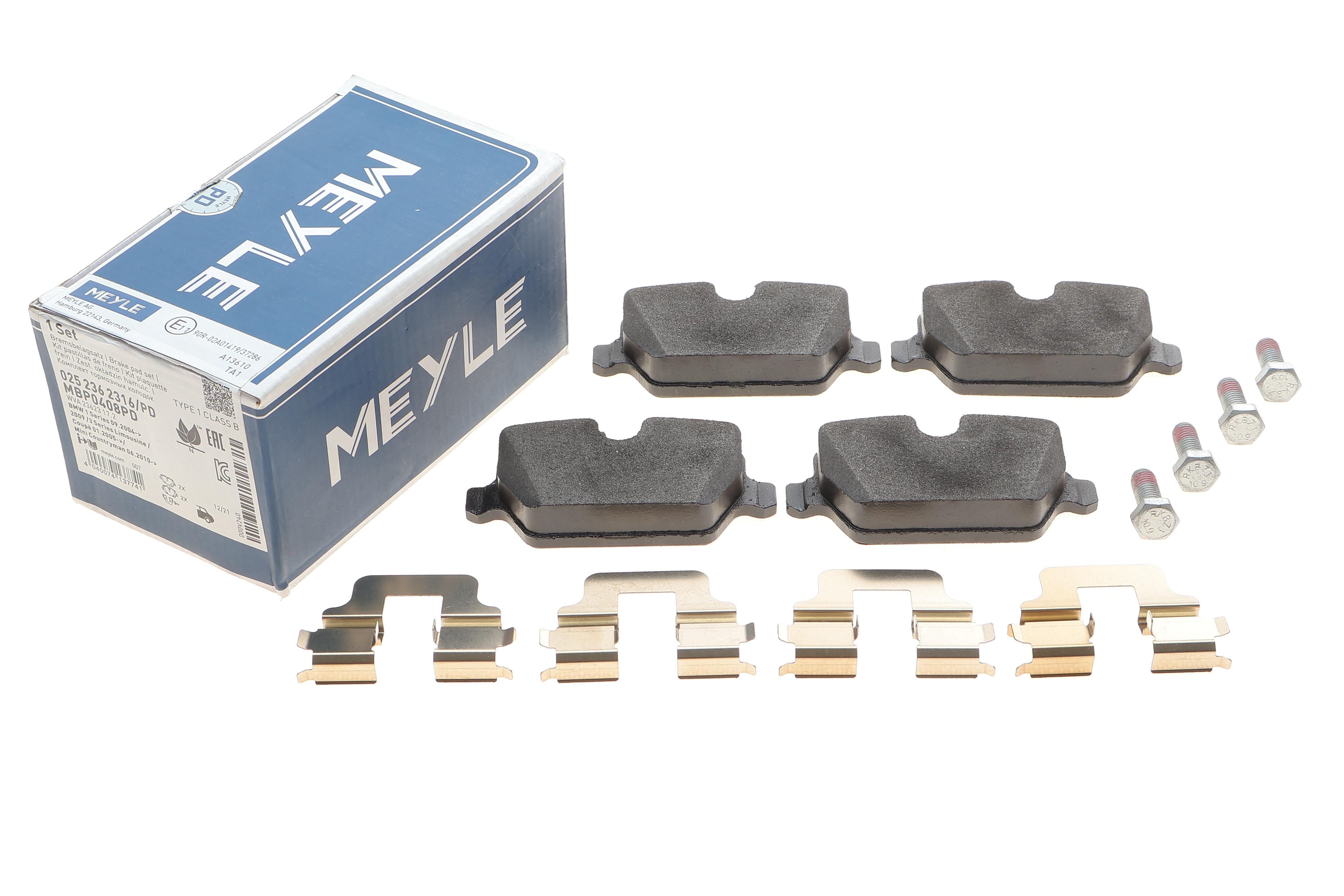 Колодки гальмівні (задні) BMW 3 (E90-E92) 05-12 (TRW)