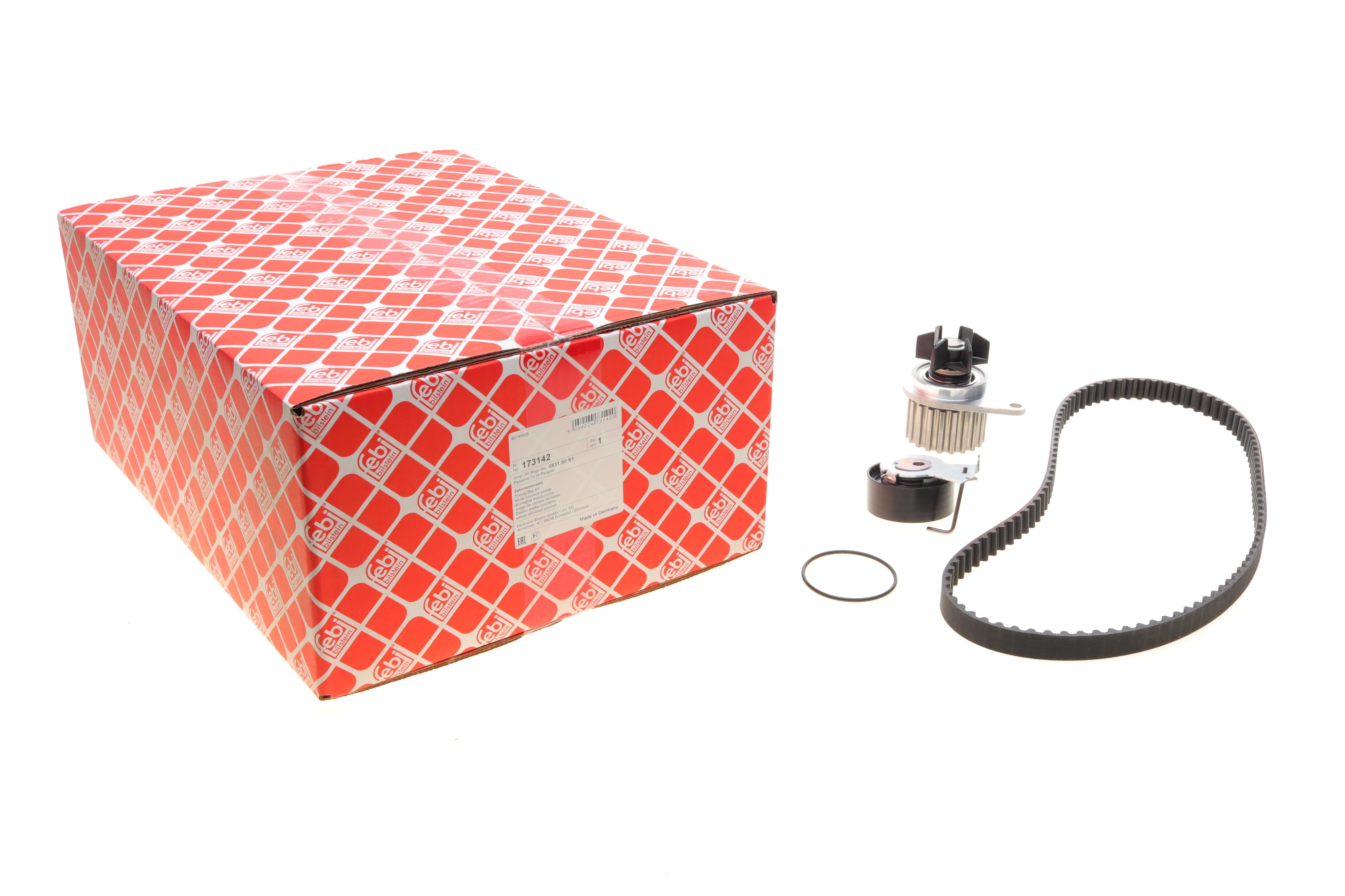 Комплект ГРМ + помпа Citroen Berlingo 1.4i 96-11 (104x17)