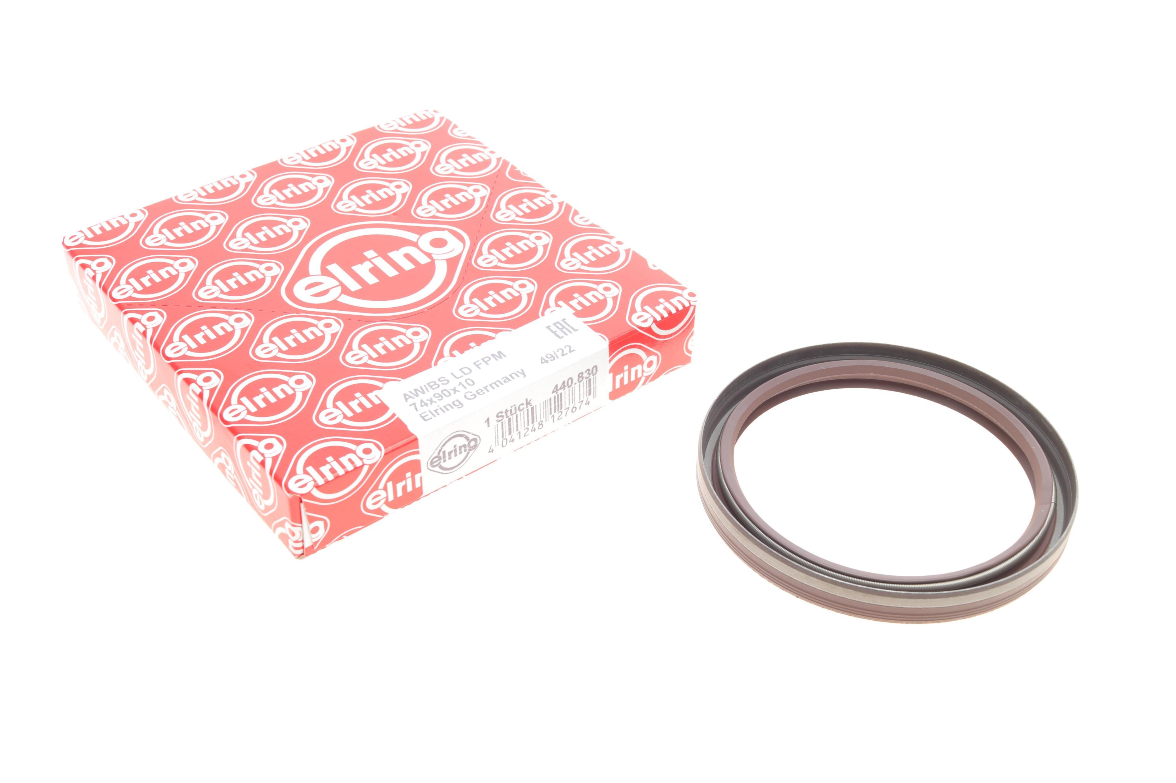 Сальник колінвалу (задній) Fiat Ducato 1.9D (74x90x10)