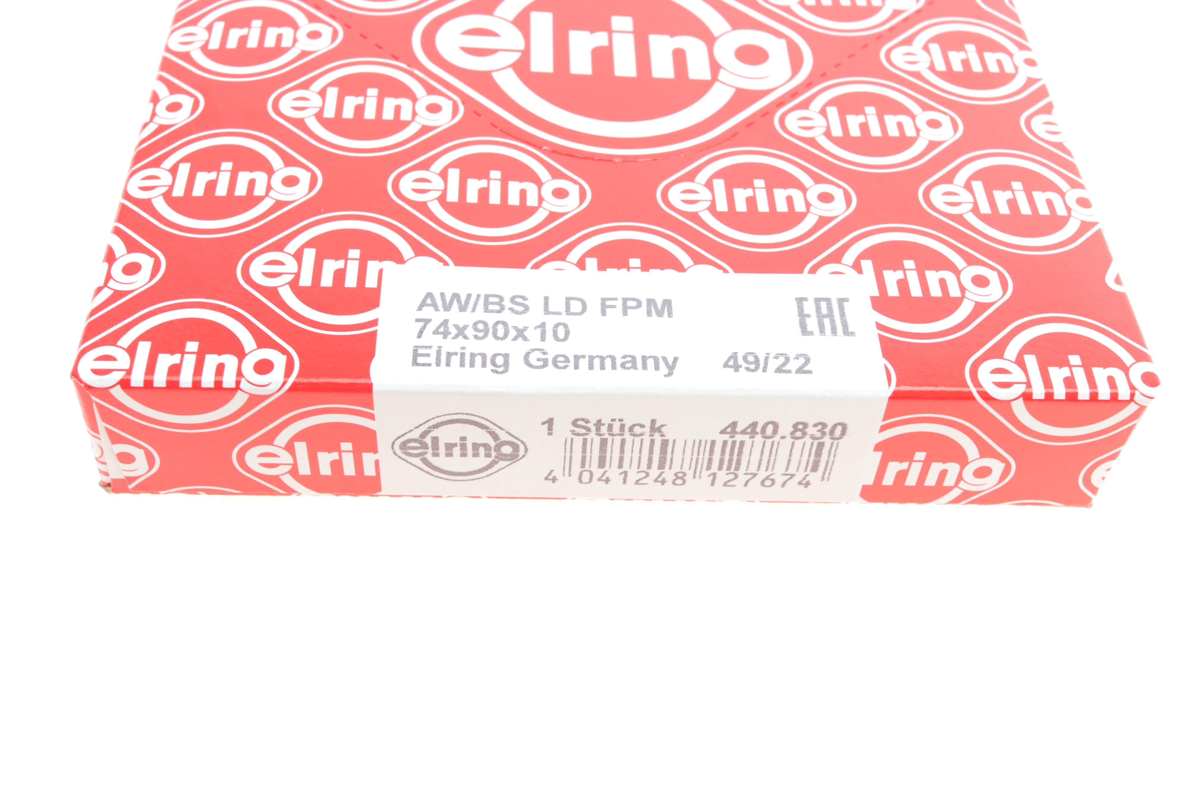 Сальник колінвалу (задній) Fiat Ducato 1.9D (74x90x10)