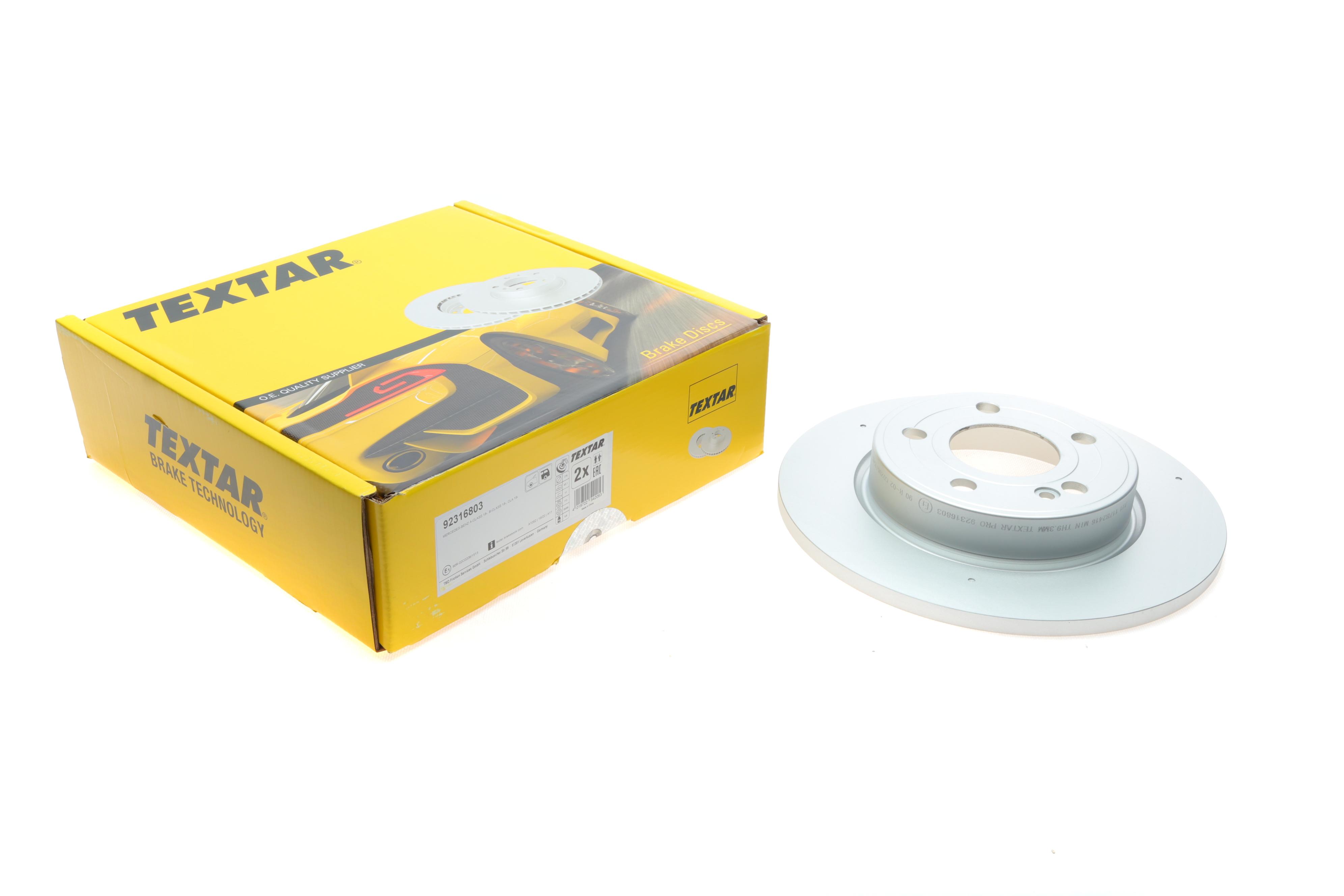 Диск тормозной (задний) MB A-class (W177)/ CLA-class (C118) 18- (276x11) PRO