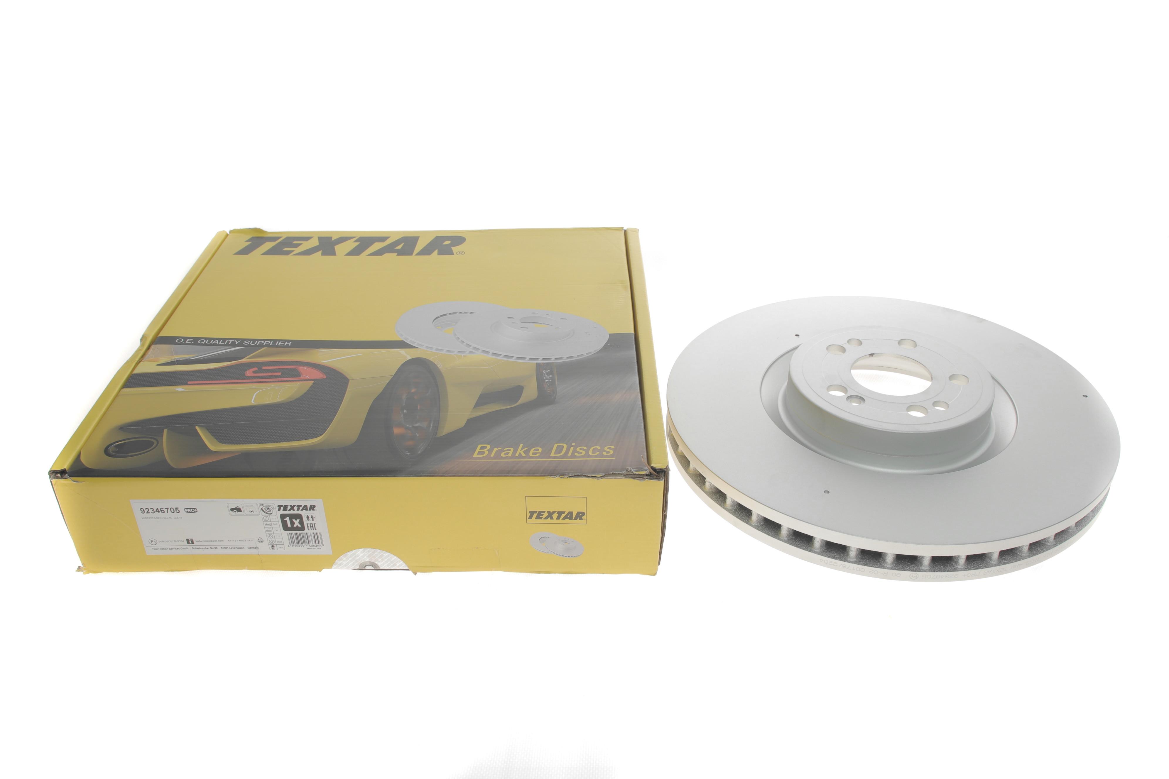 Диск тормозной (передний) MB GLE-class (V167)/GLS-class (X167) 18- (375x36) PRO+