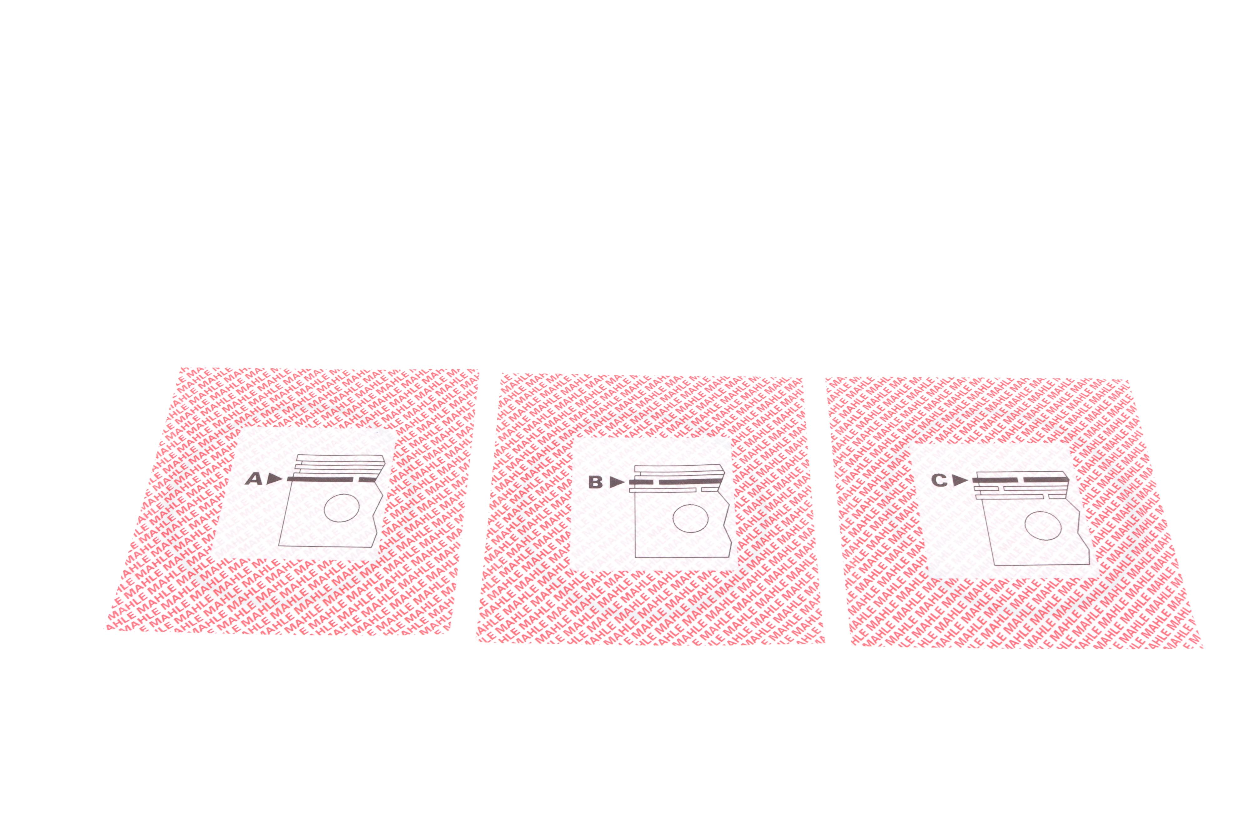 Кольца поршневые MB Sprinter 906 2.2CDI OM646.986 06-  (88.5mm/+0.5) (2.5-2-2)