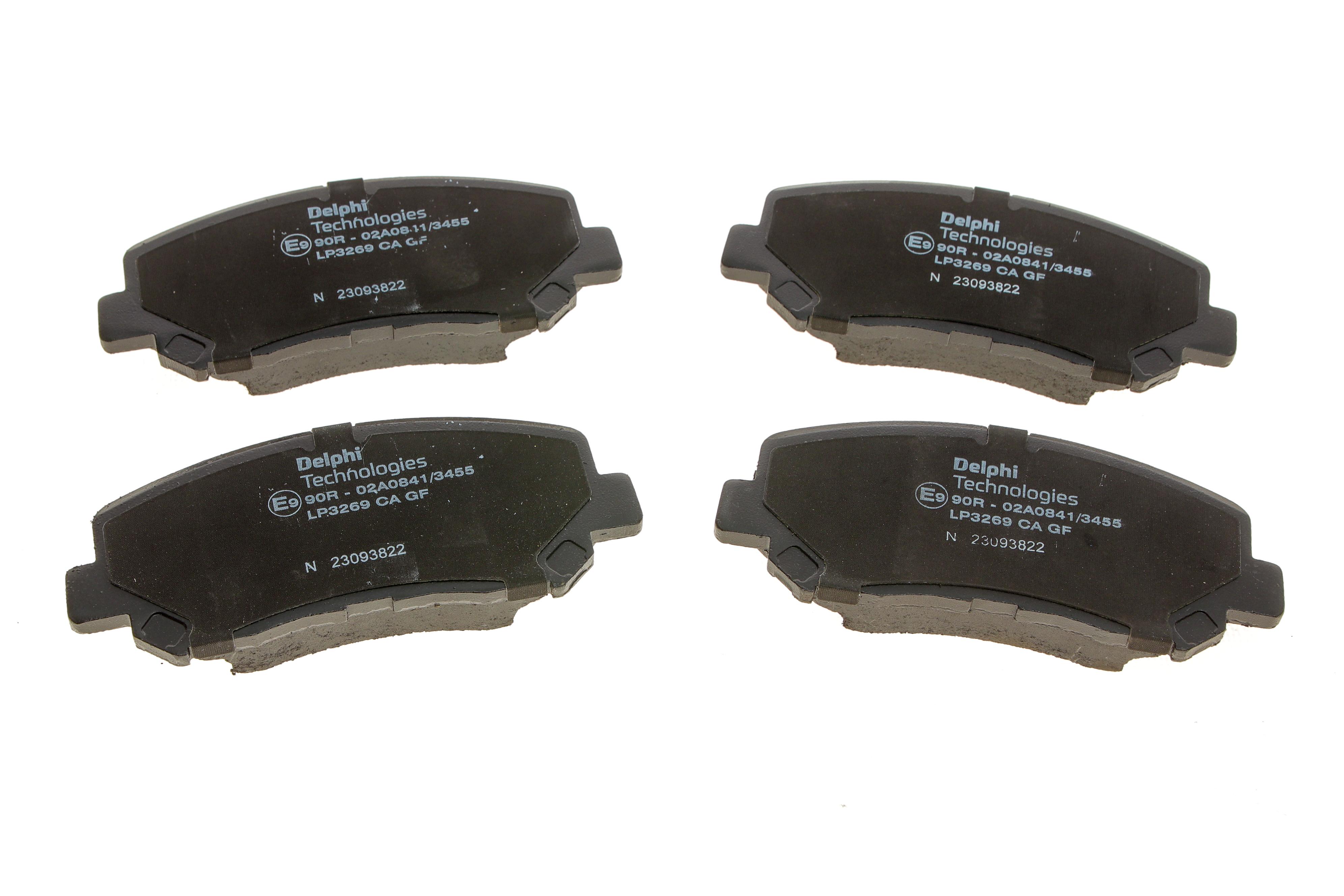 Колодки тормозные (передние) Jeep Cherokee 2.0-2.2 CRD/3.2 13- (Akebono)