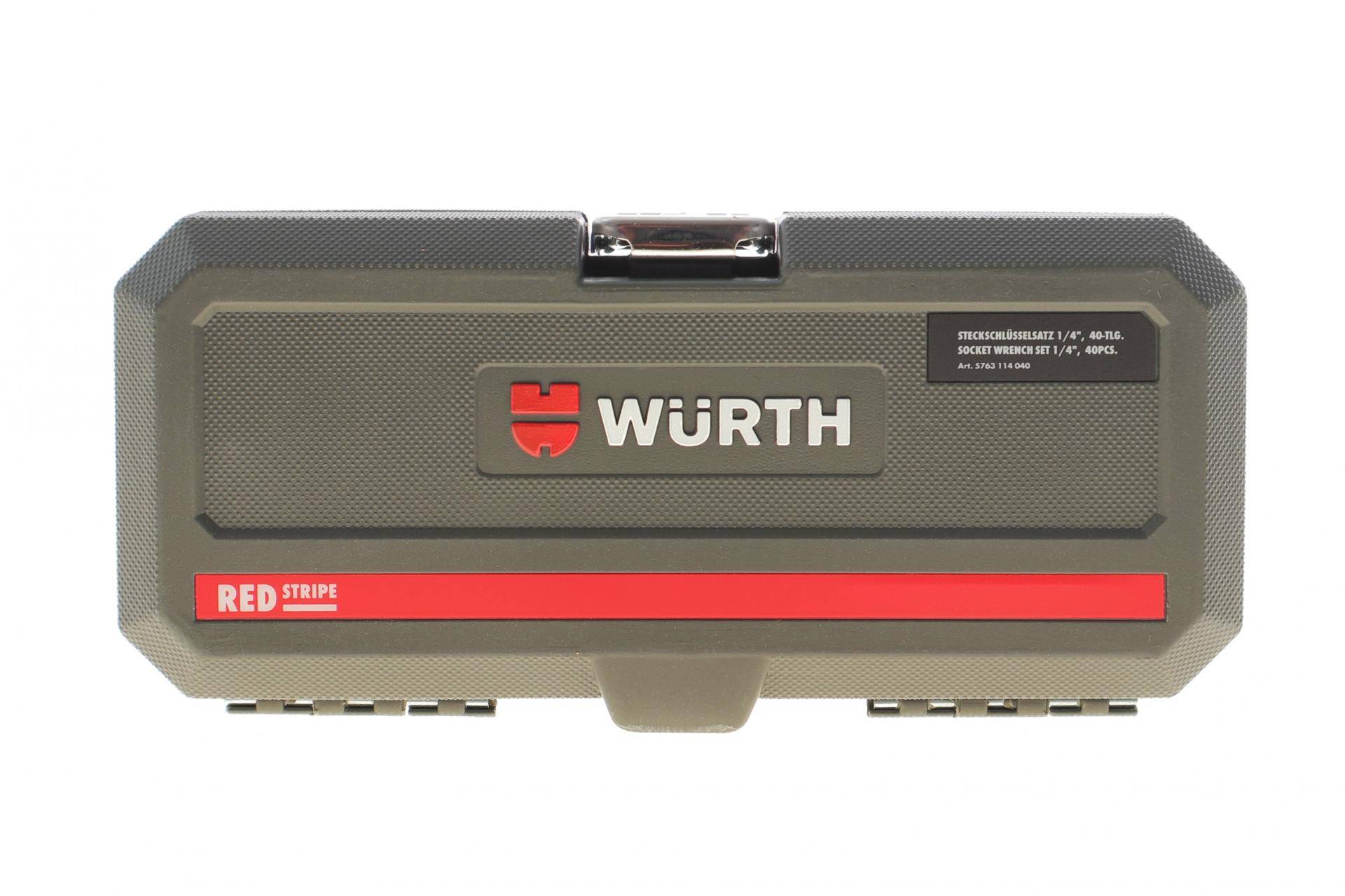 Набір інструмента (40 од.) (1/4") RED STRIPE