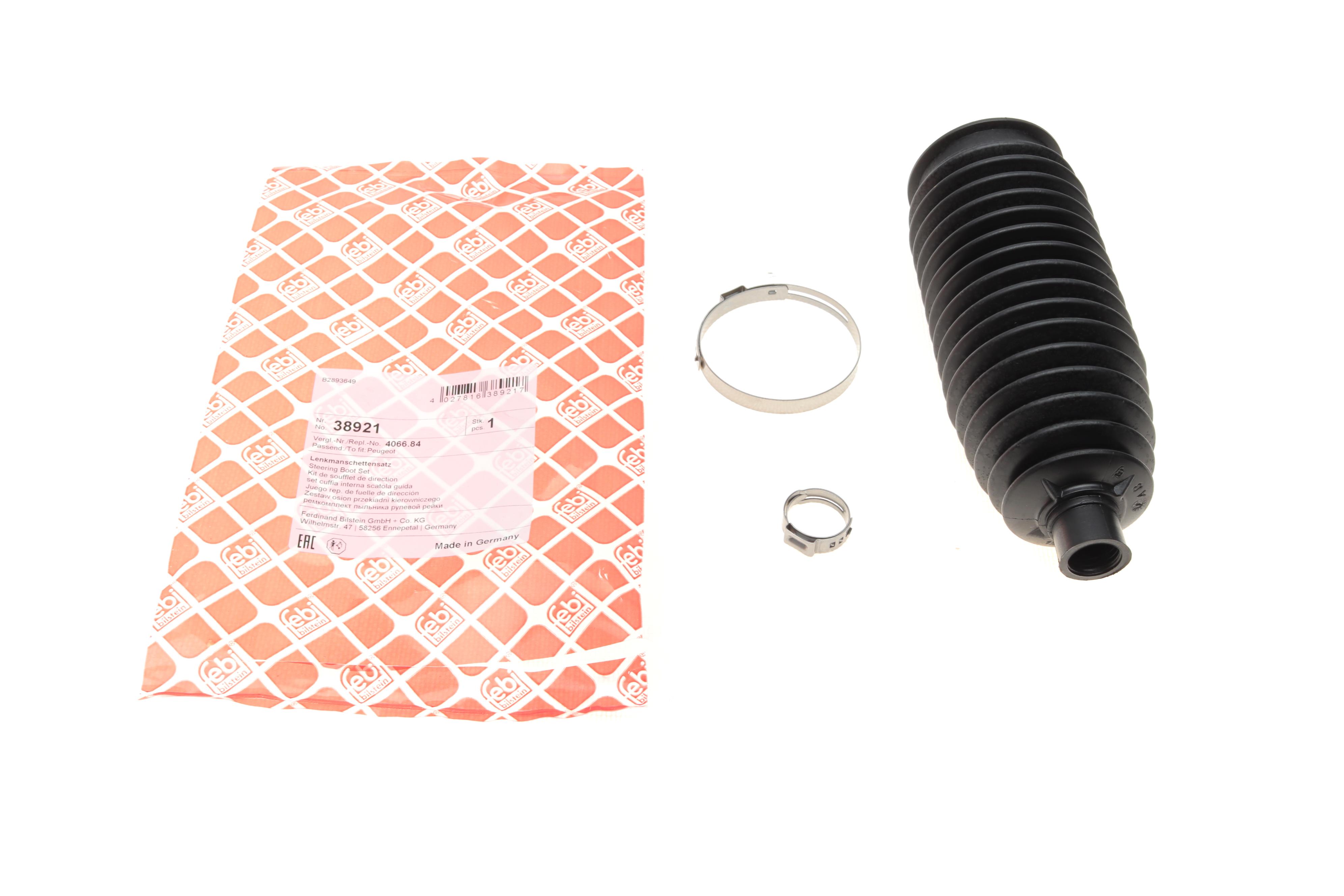 Пыльник рейки рулевой Peugeot 4007/Citroen C Crosser 07-13 (L=172mm)