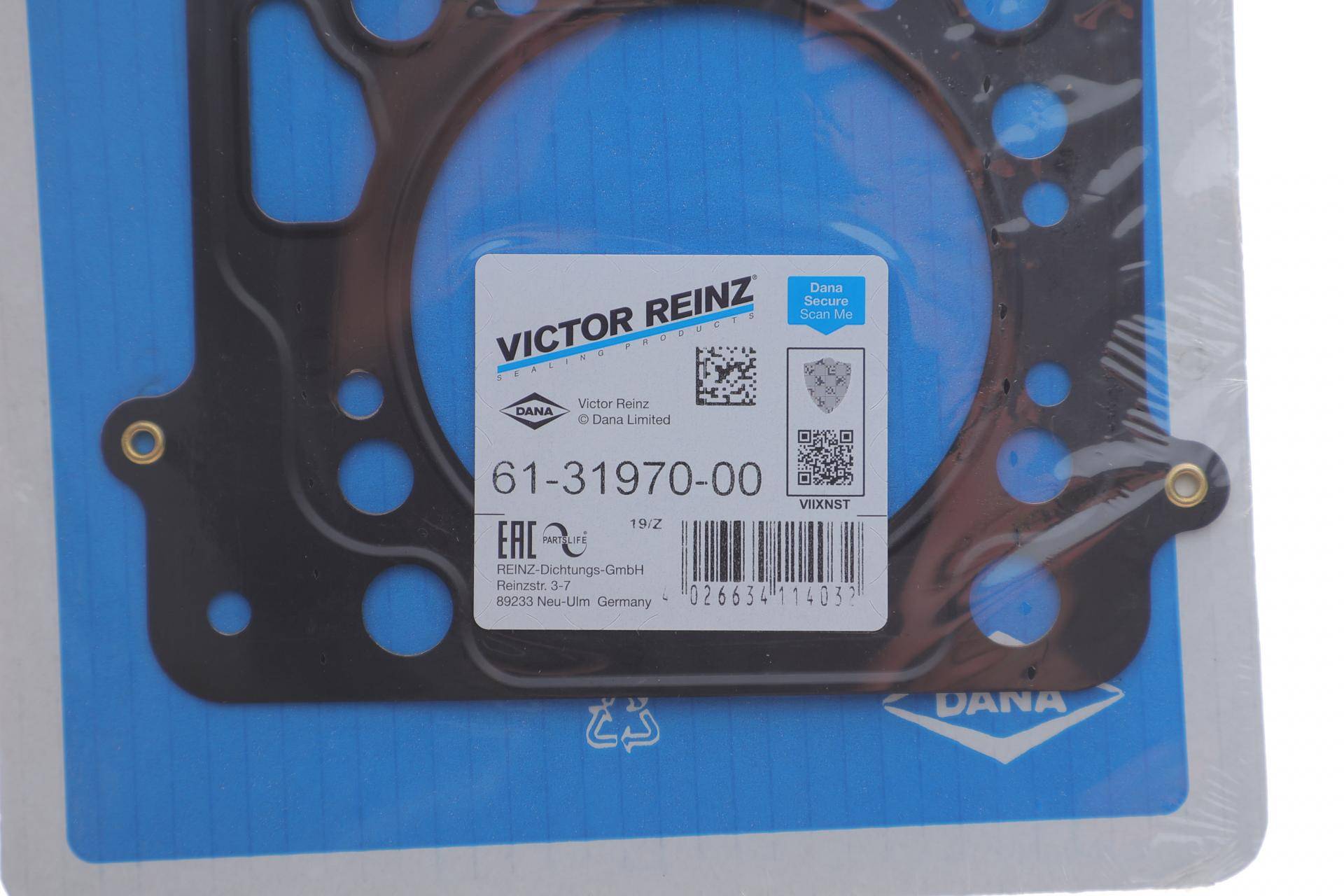 Прокладка ГБЦ VW Caddy 1.4/1.6 -04, Ø77,50mm, 0.50mm