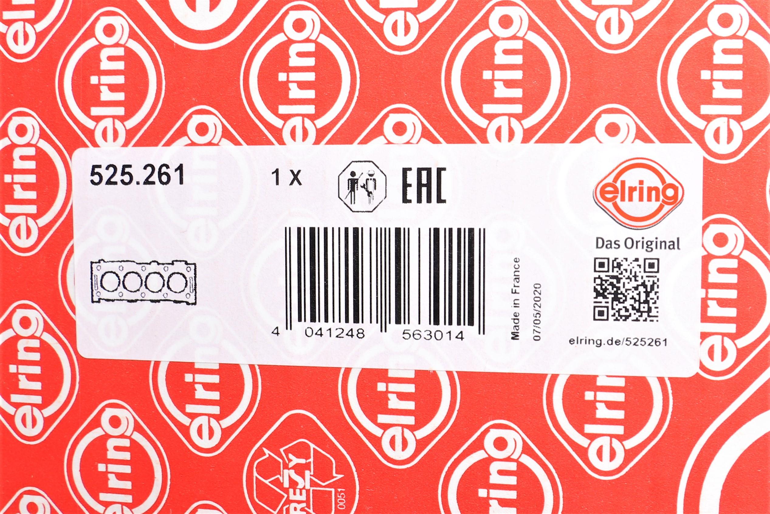 Прокладка ГБЦ Renault Megane/Laguna/Clio 1.8/2.0i 91-03, Ø83,20mm, 1.00mm