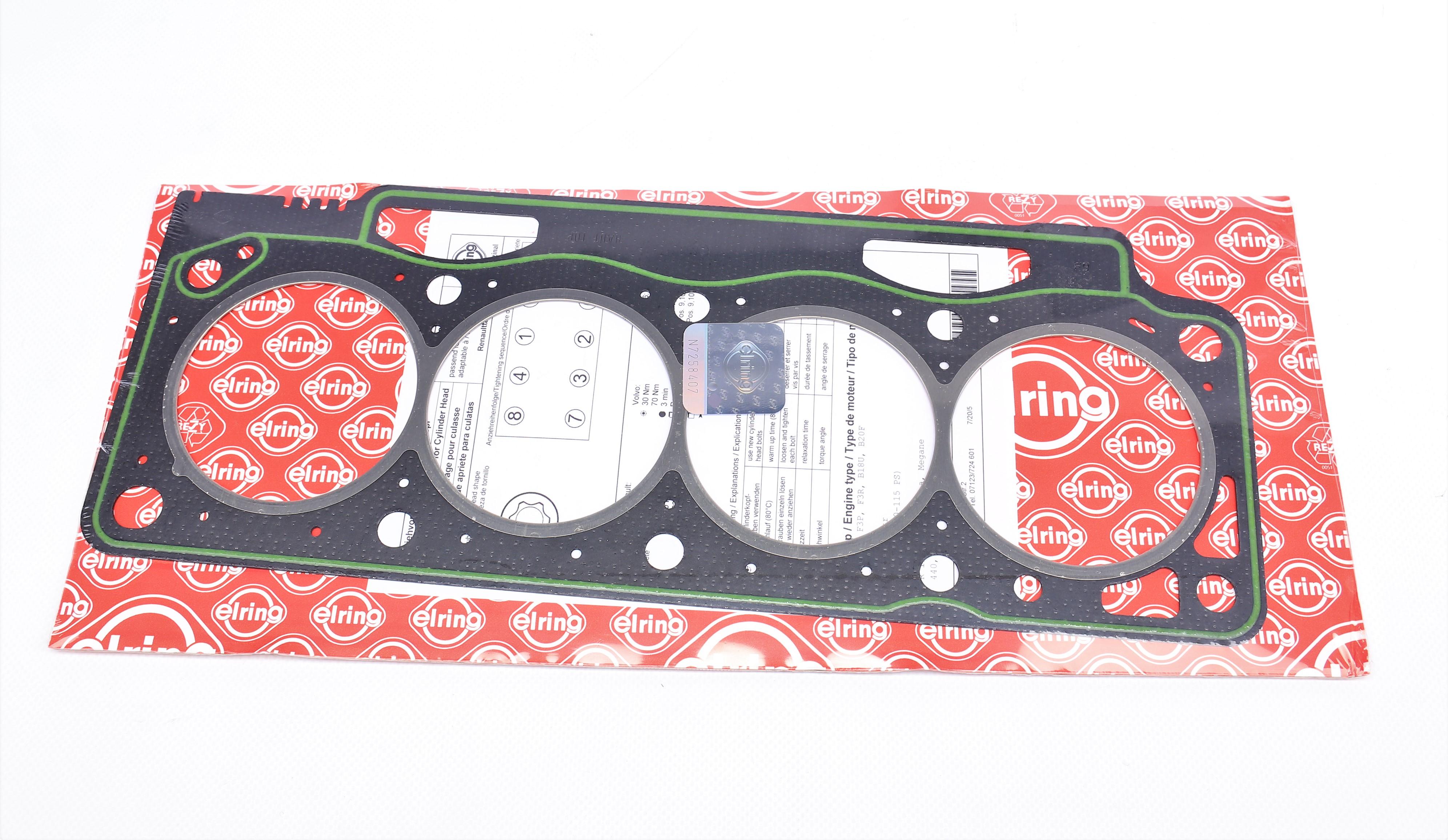 Прокладка ГБЦ Renault Megane/Laguna/Clio 1.8/2.0i 91-03, Ø83,20mm, 1.00mm