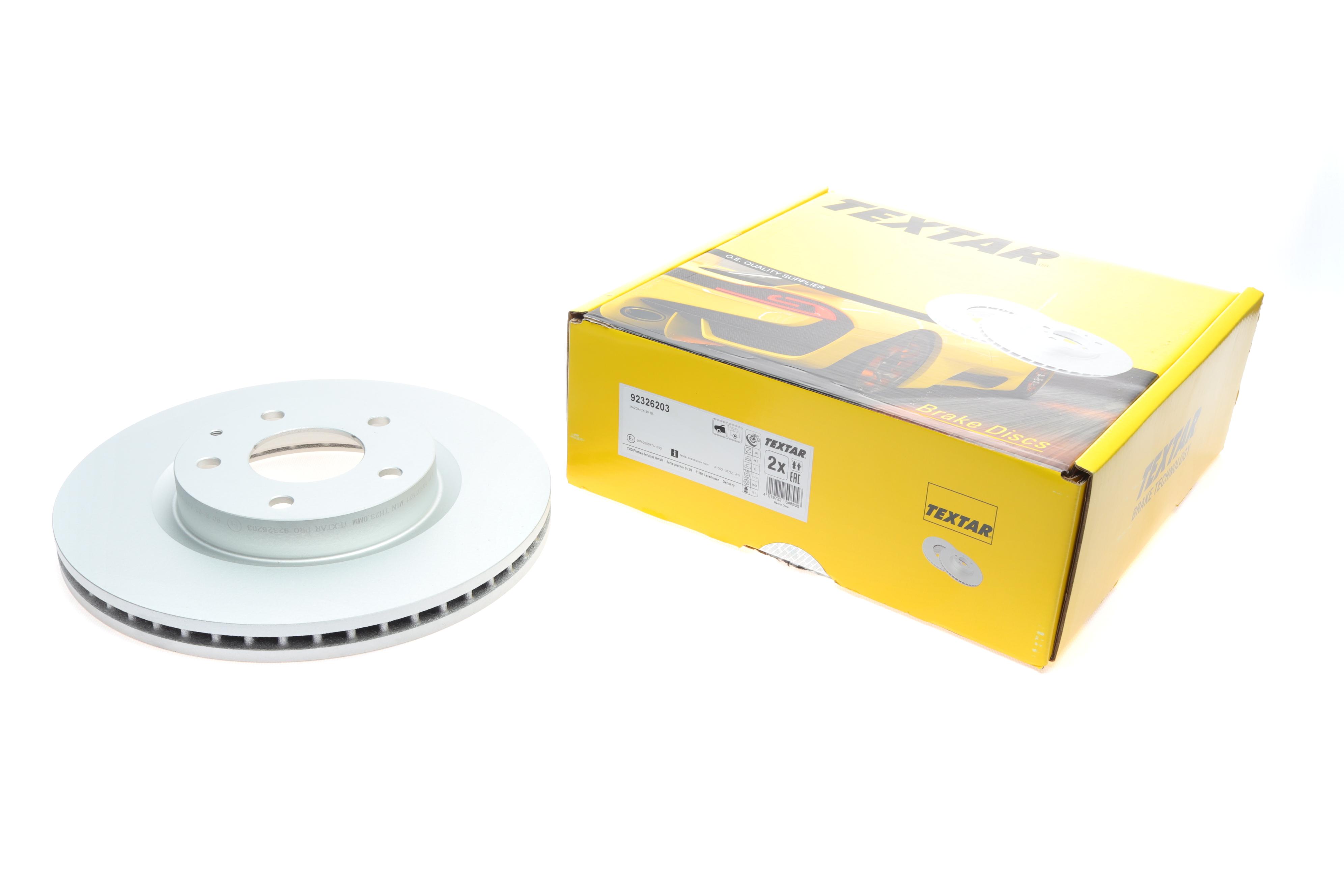 Диск тормозной (передний) Mazda CX-30 20- (295x25) PRO