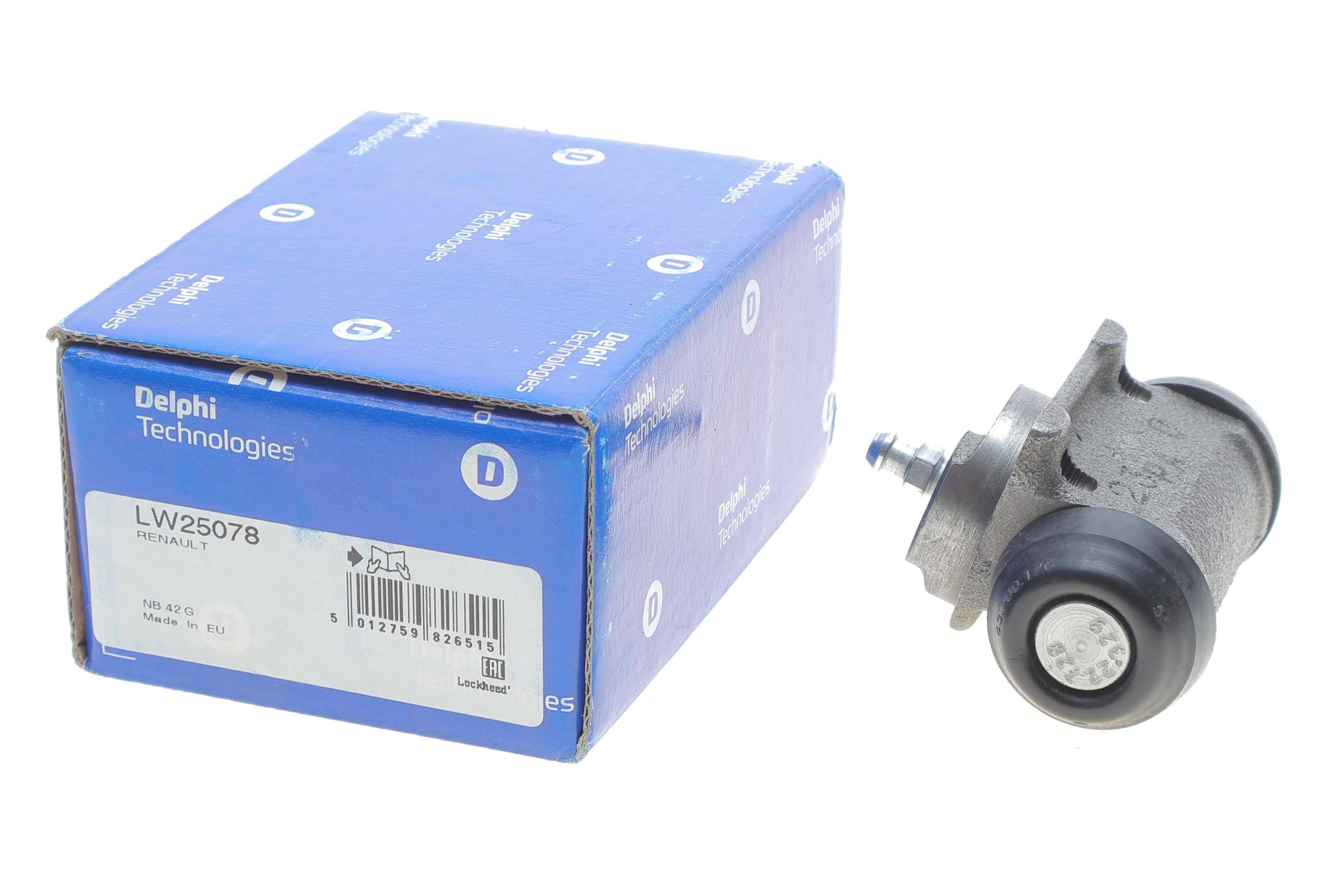 Циліндр гальмівний (задній) Renault 19 88-96 (d=20,6mm) (Bendix)